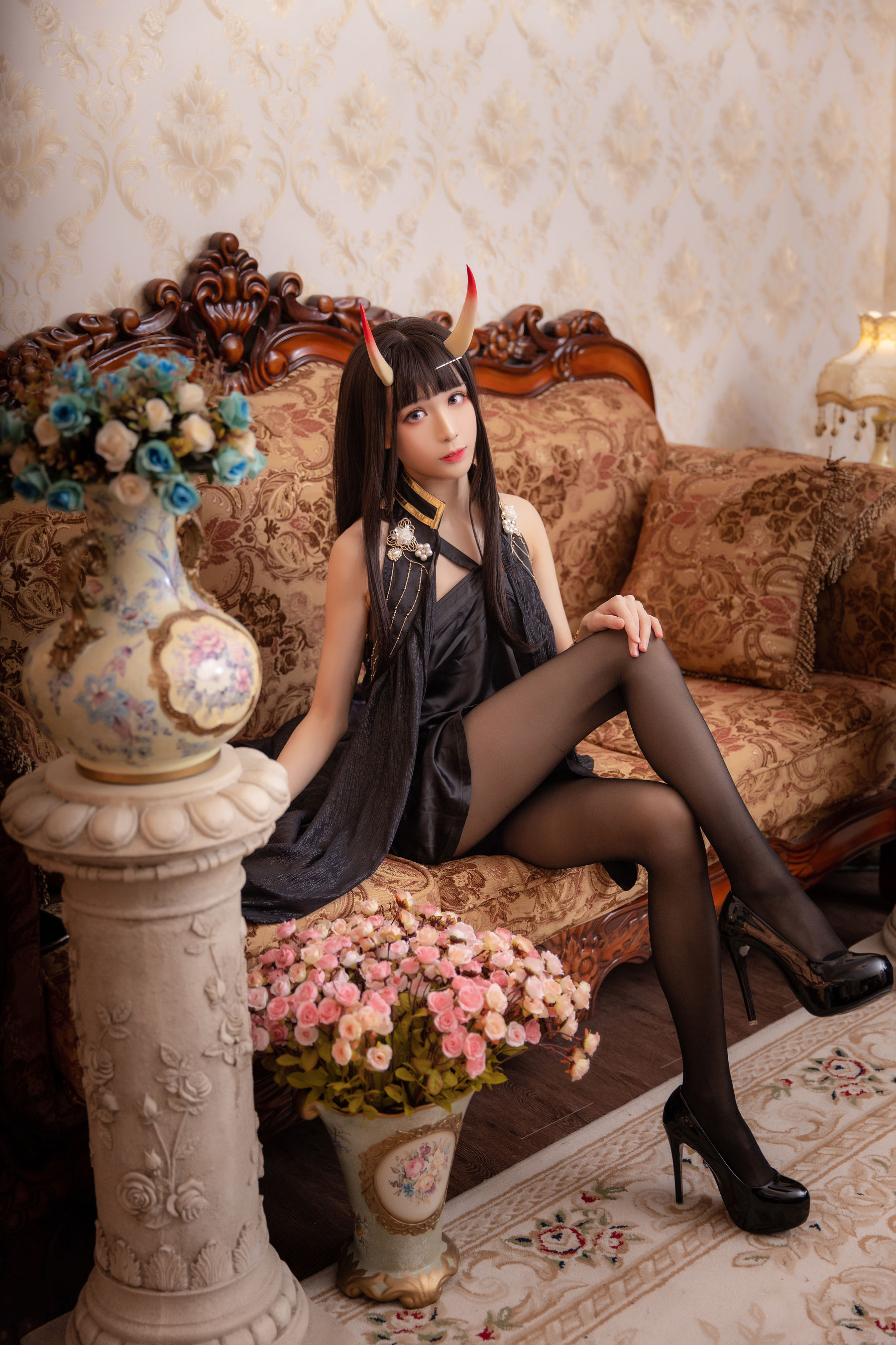 Tomoyo酱 – 碧蓝 能代礼服 Cosplay-第4张