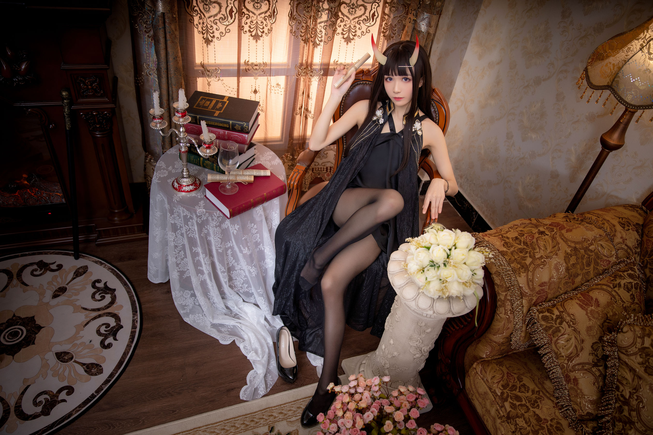 Tomoyo酱 – 碧蓝 能代礼服 Cosplay-第8张