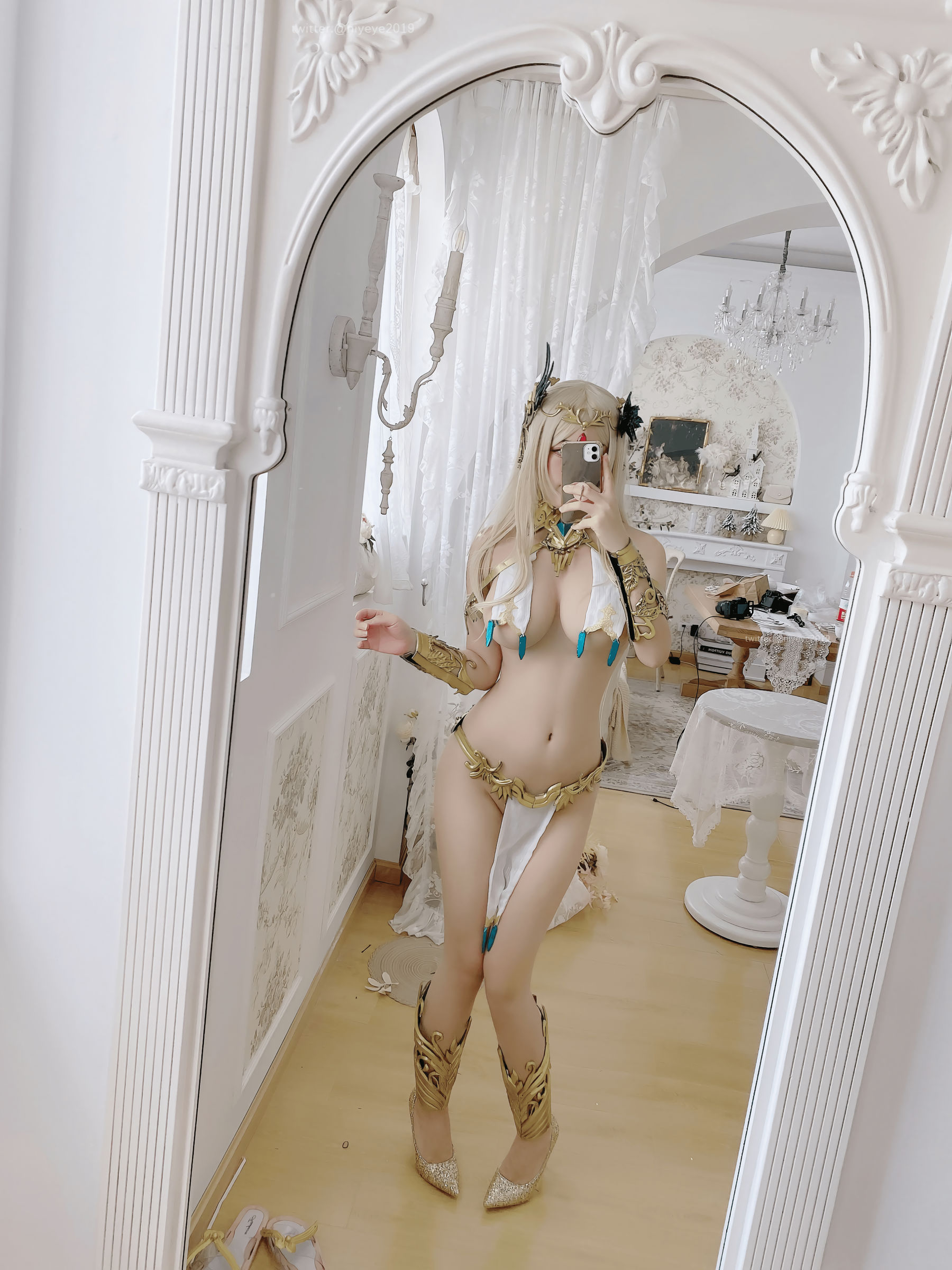 萌系小姐姐-白烨-耶米西奶露 – 工口精灵 Cosplay-第5张