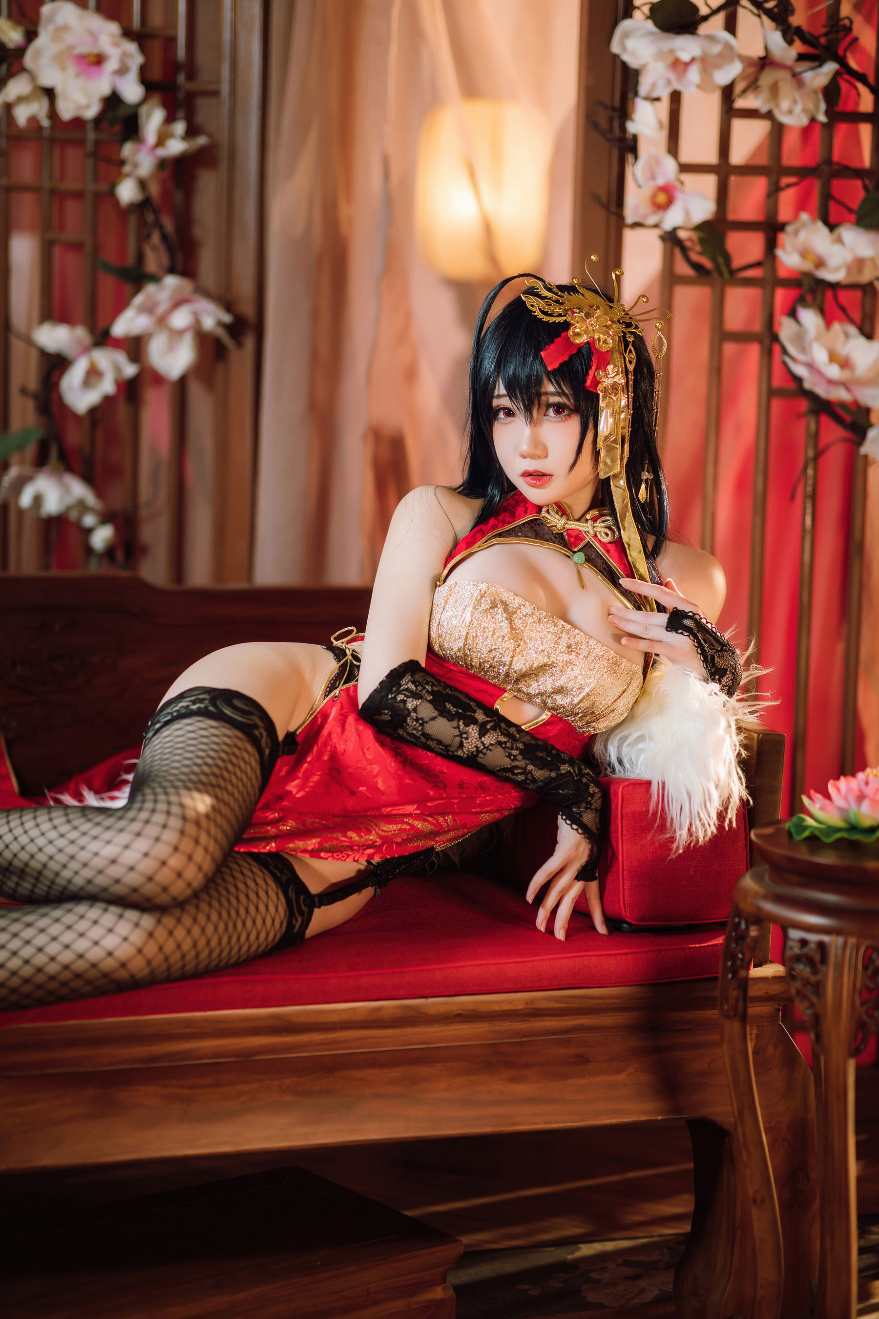 焖焖碳 – 大凤旗袍 Cosplay-第1张