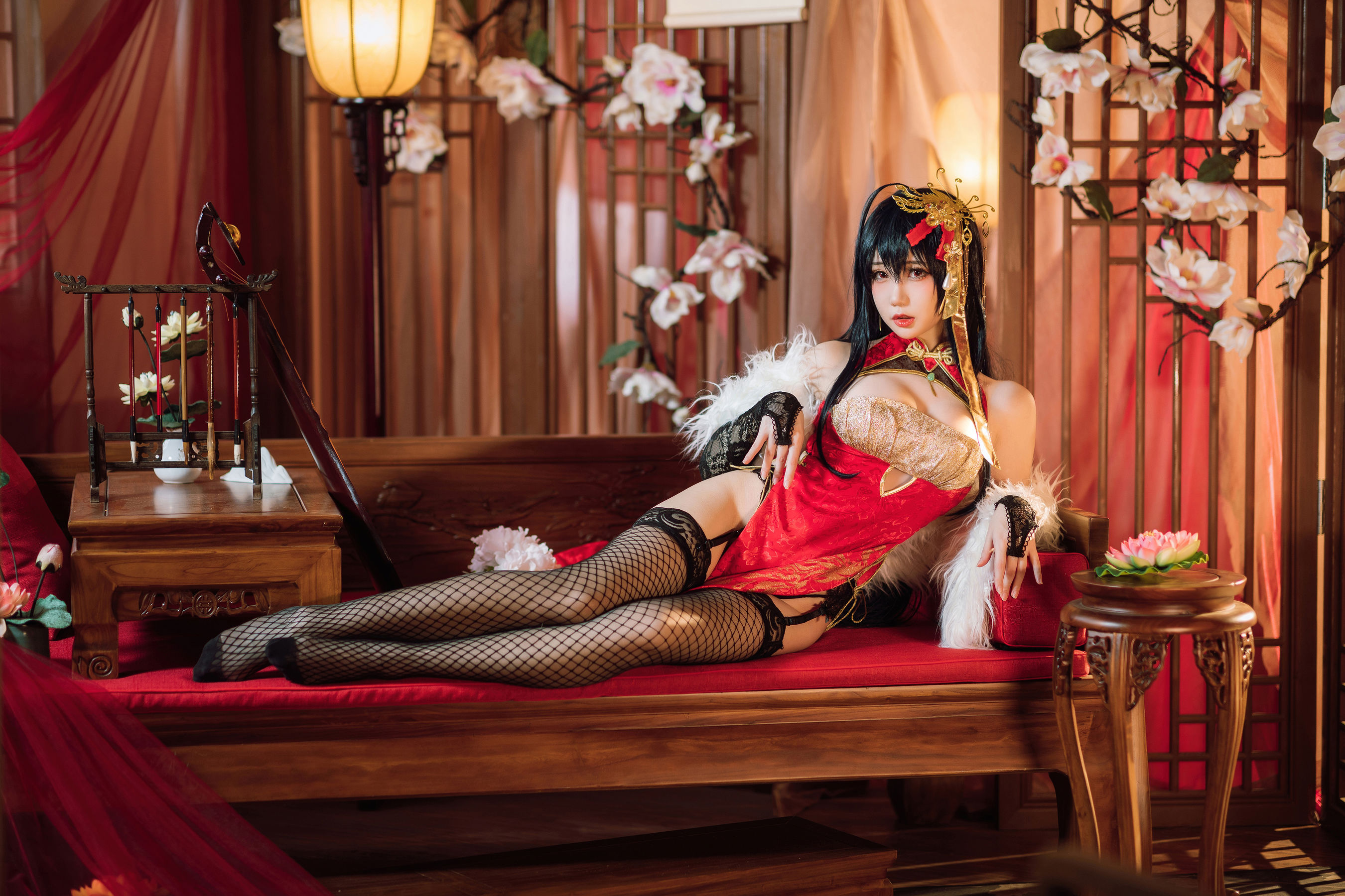 焖焖碳 – 大凤旗袍 Cosplay-第20张