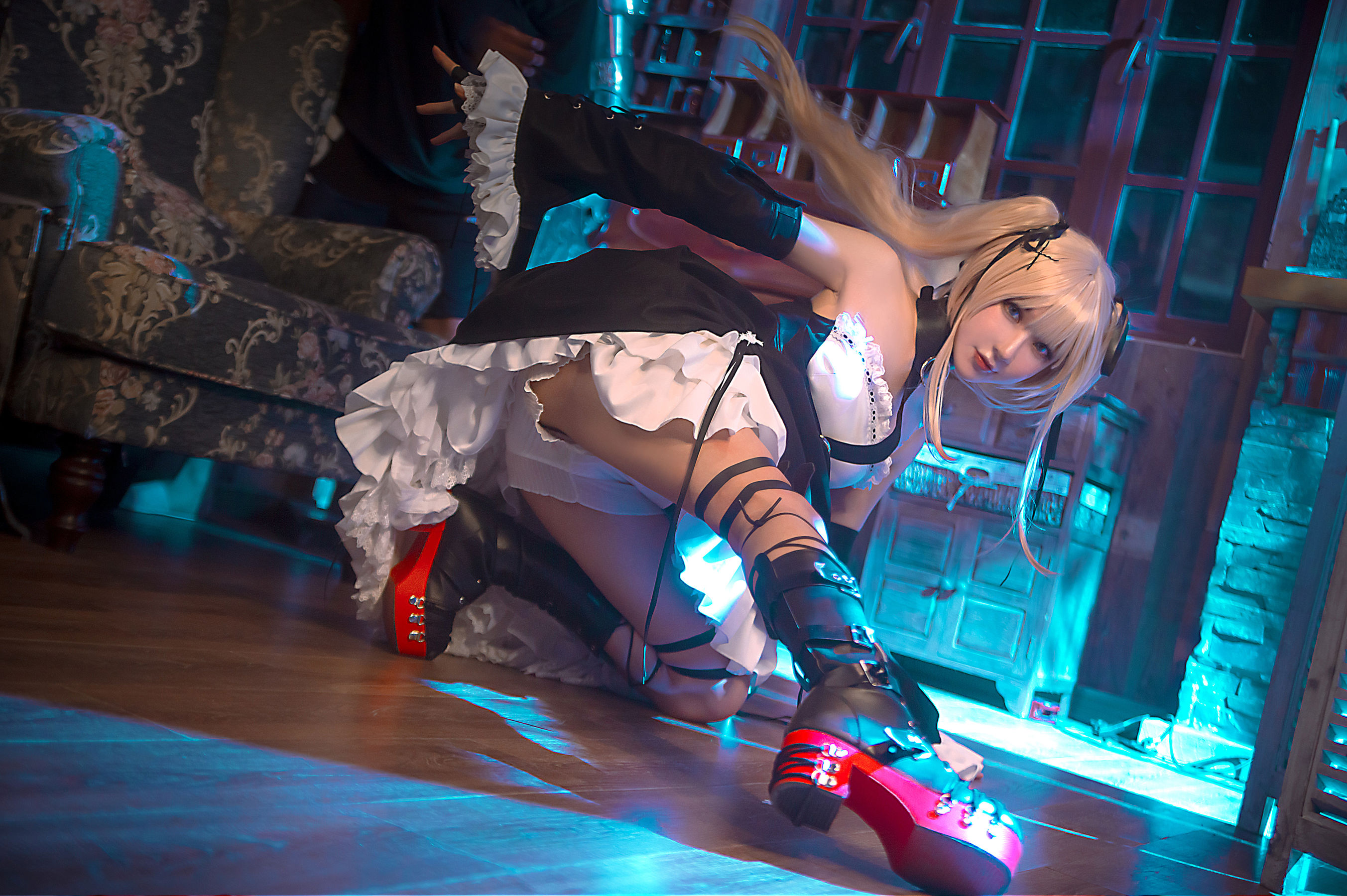 动漫博主阿包也是兔娘 – 玛丽萝丝 Cosplay-第18张