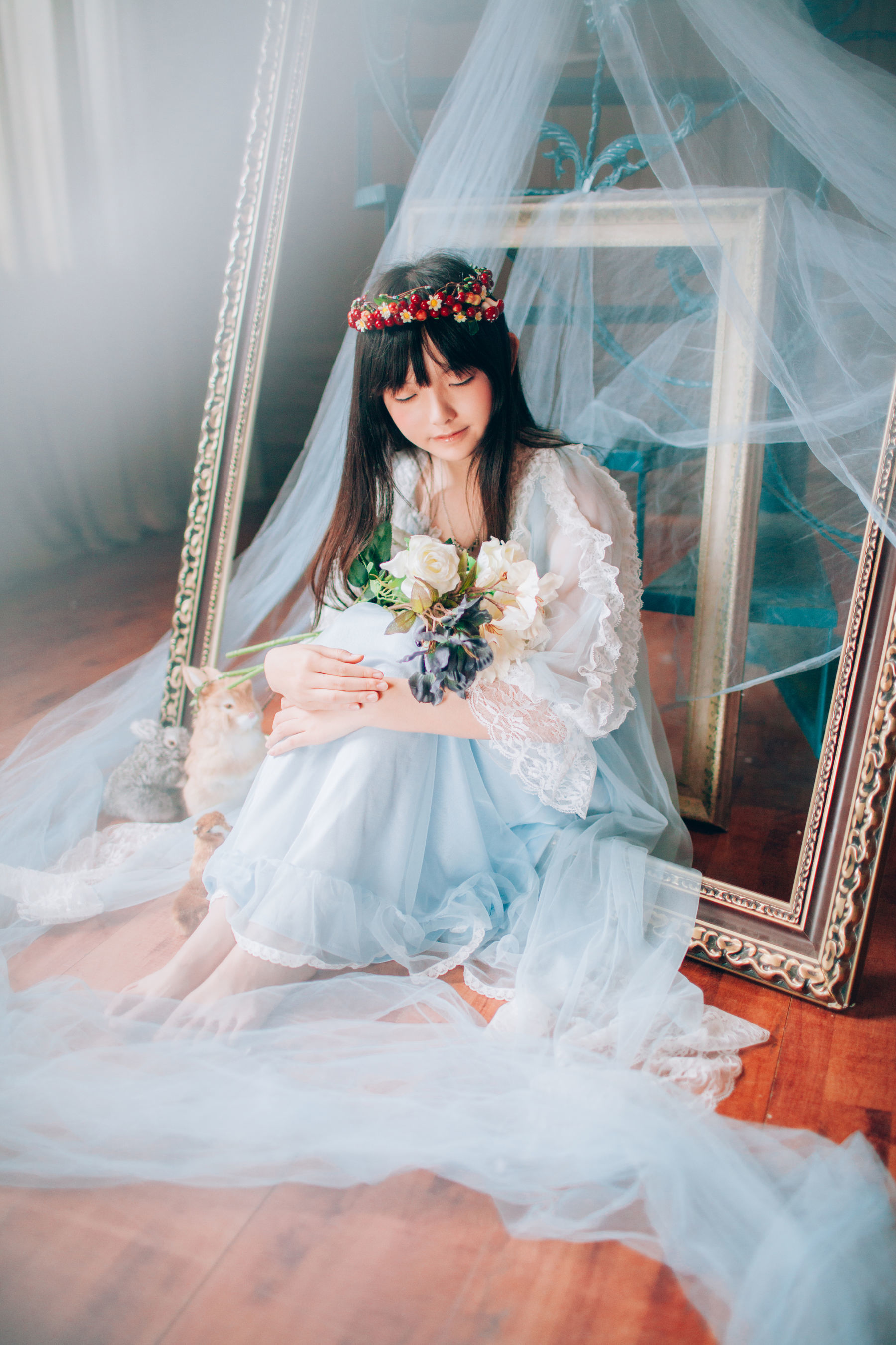 可爱妹妹樱群 纱 Cosplay-第5张