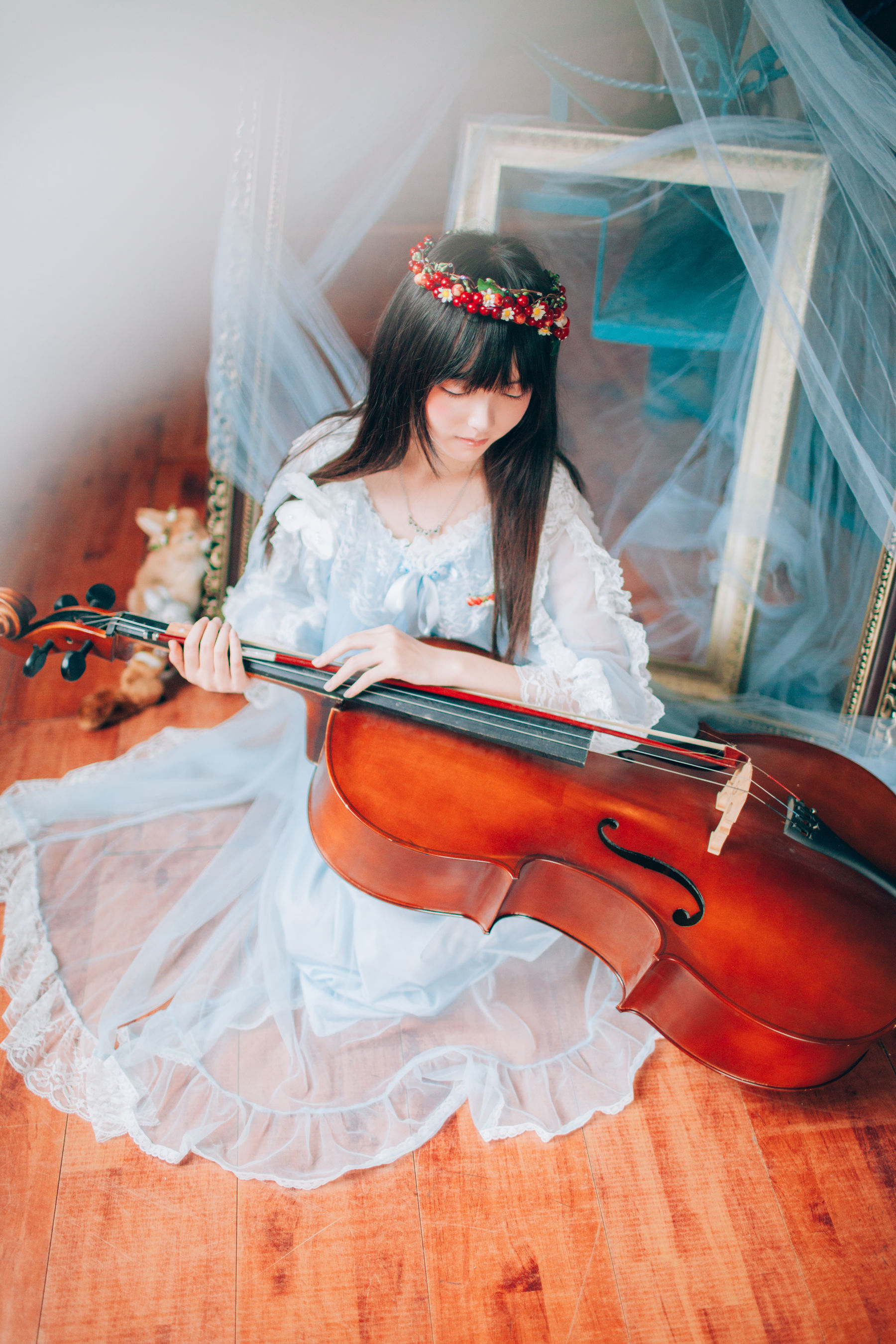 可爱妹妹樱群 纱 Cosplay-第8张