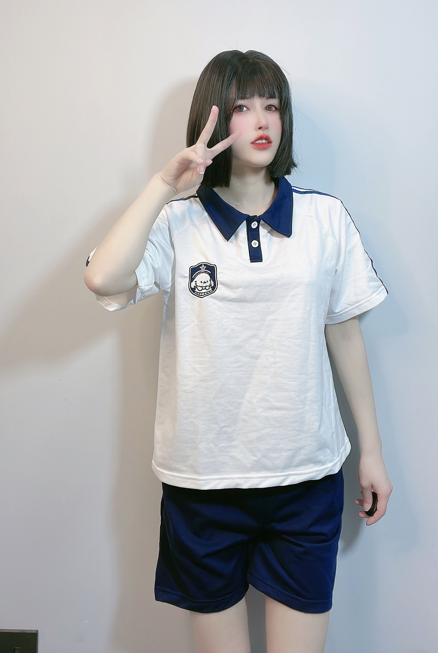 鹿八岁 – 不良学妹 Cosplay-第2张