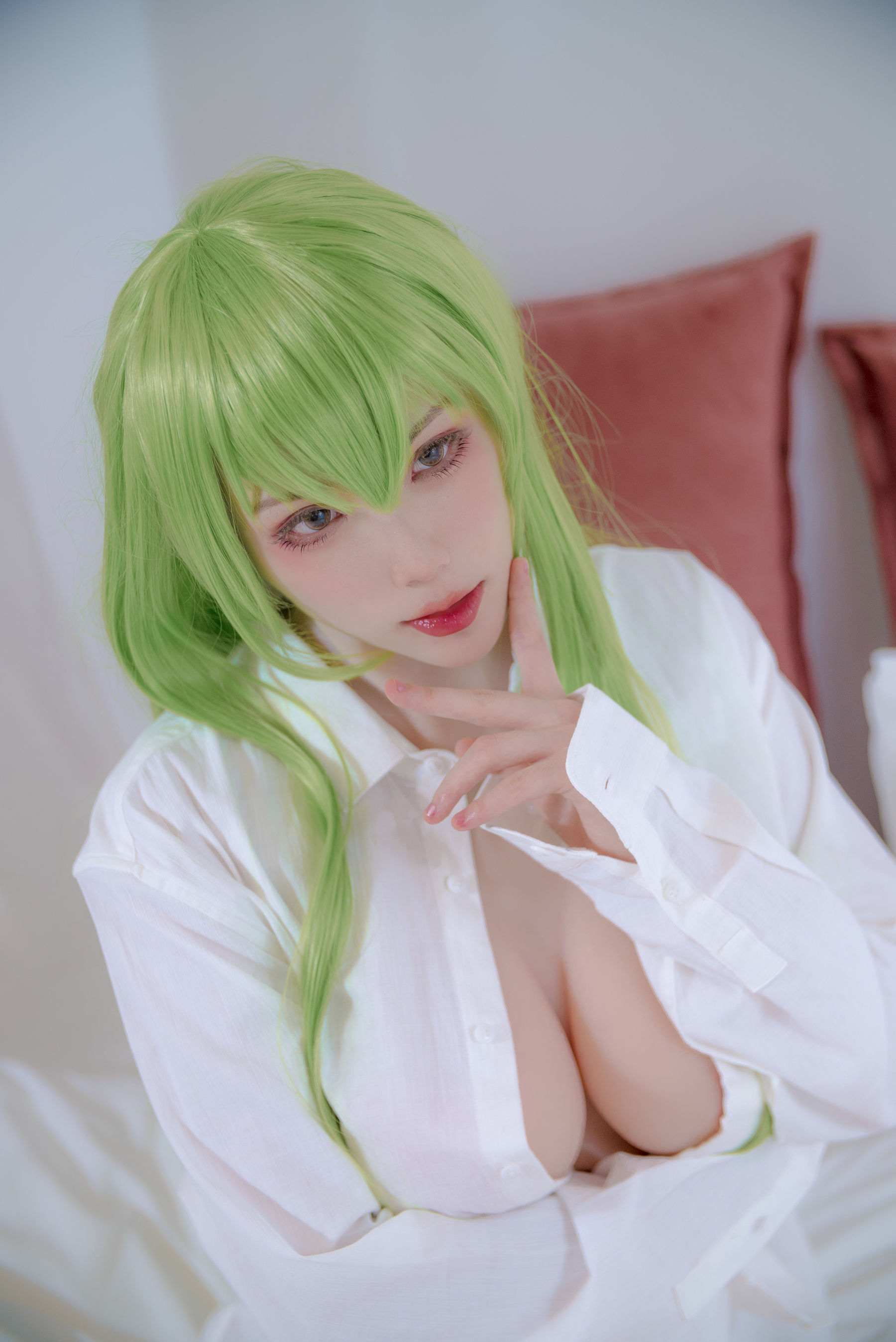 起司块wii写真 白衬衣 Cosplay-第5张