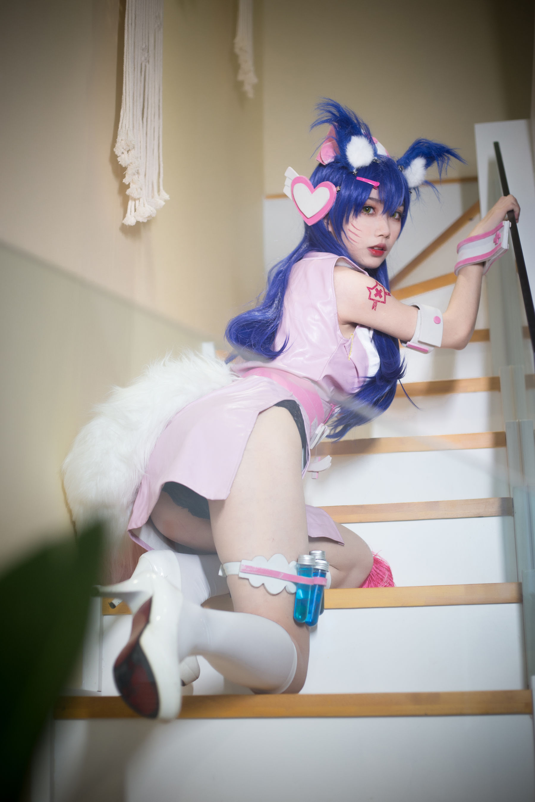 动漫博主清颜真德秀 – 阿狸护士 Cosplay-第6张