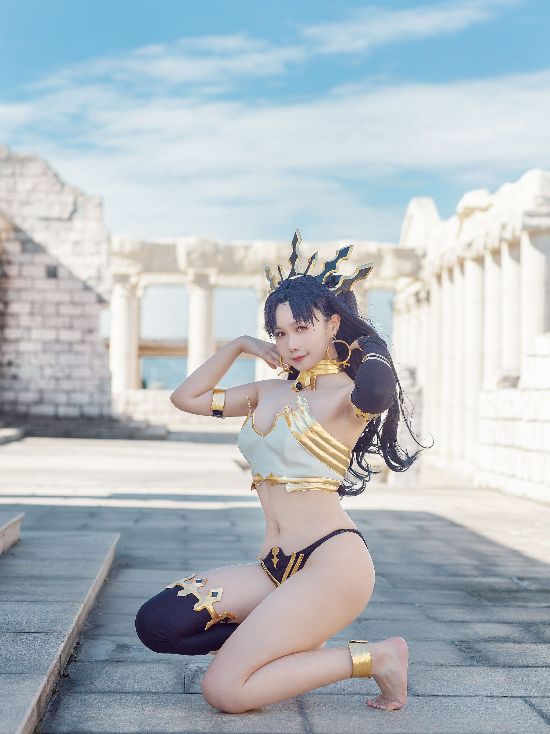 麻花麻花酱 伊什塔尔 Cosplay-第22张