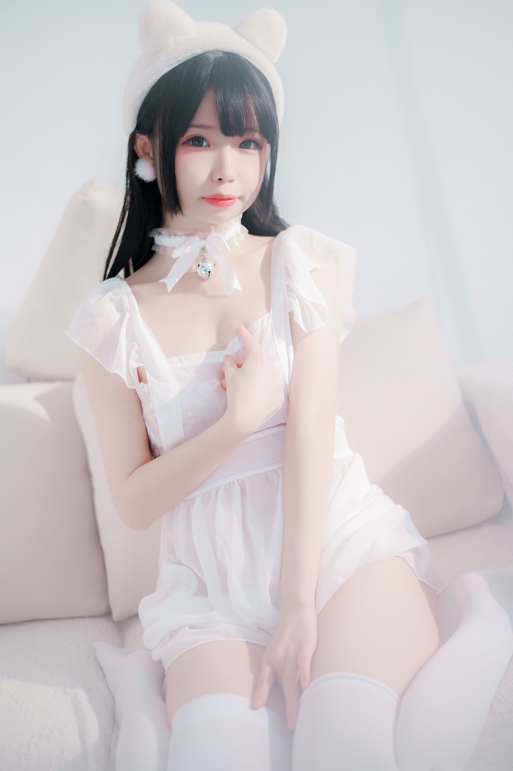 十万珍吱伏特福利 睡裙 Cosplay-第1张