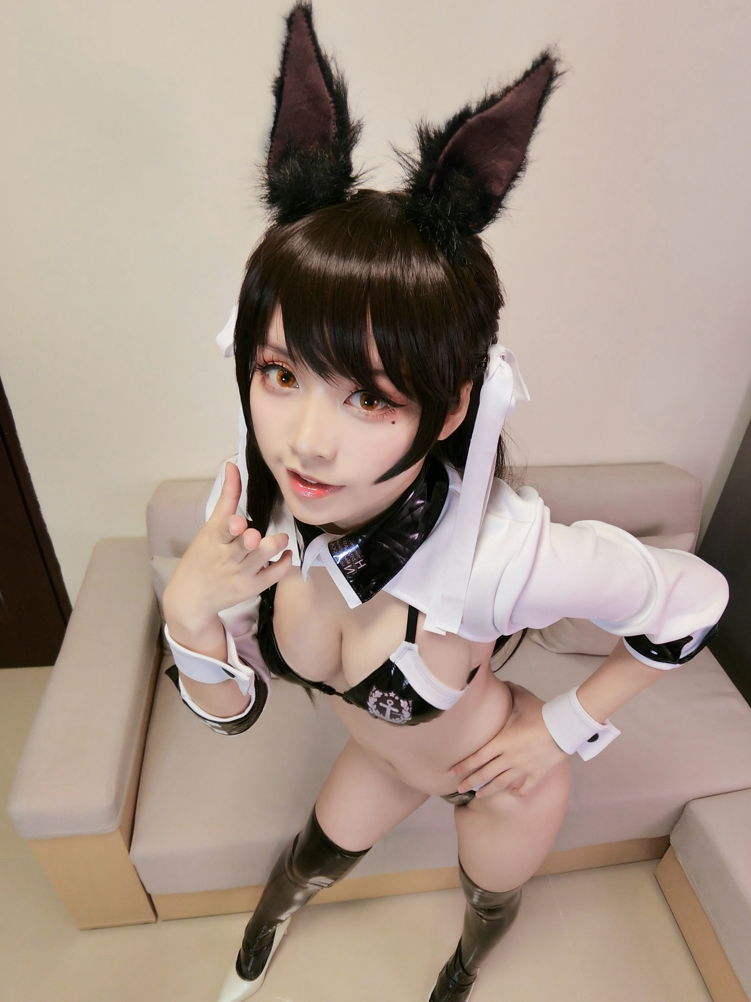 Coser星野saori 高雄赛车 Cosplay-第1张