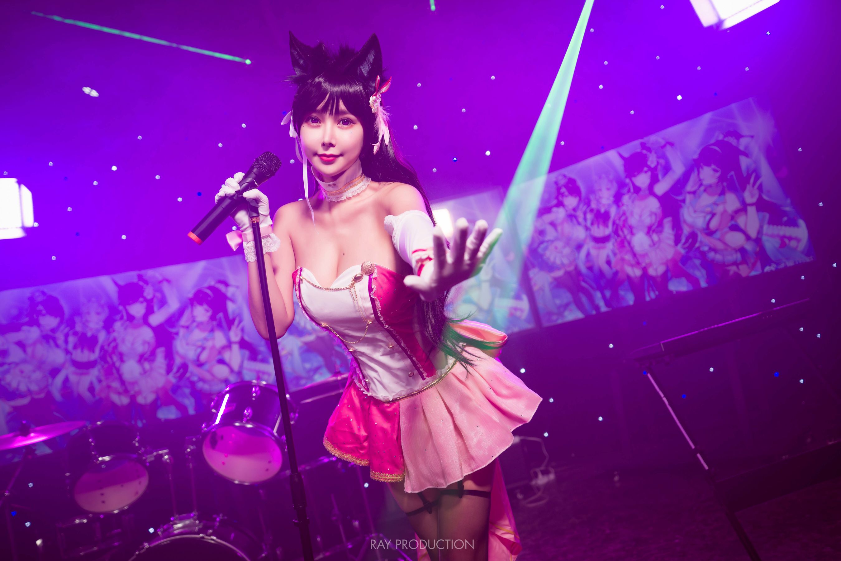 亚马逊鲶鱼 – 爱宕 打歌服 Cosplay-第1张