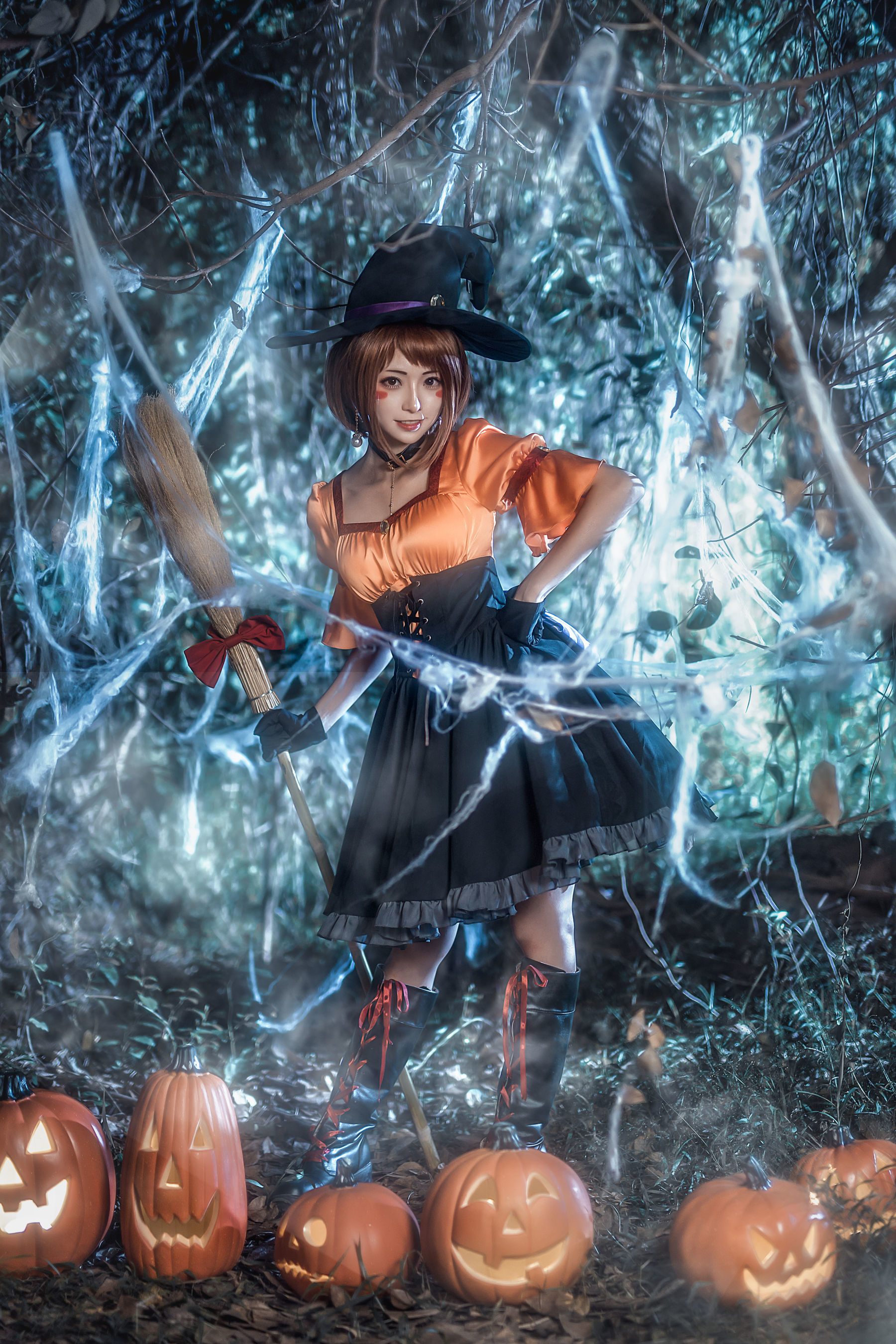动漫博主Kitaro_绮太郎 我的英雄学院 万圣节 Cosplay-第7张