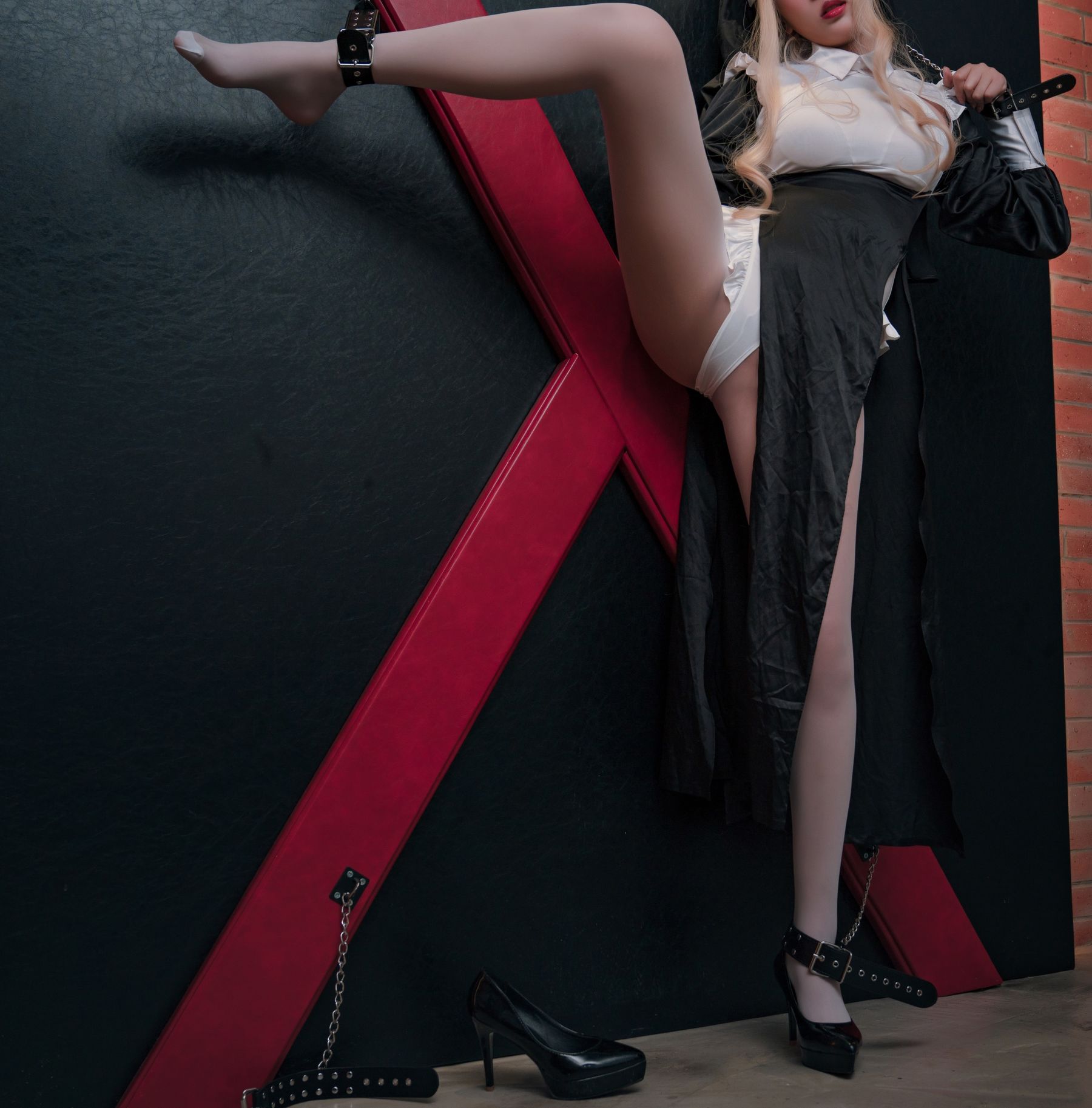 轩萧学姐 – 修女 Cosplay-第5张