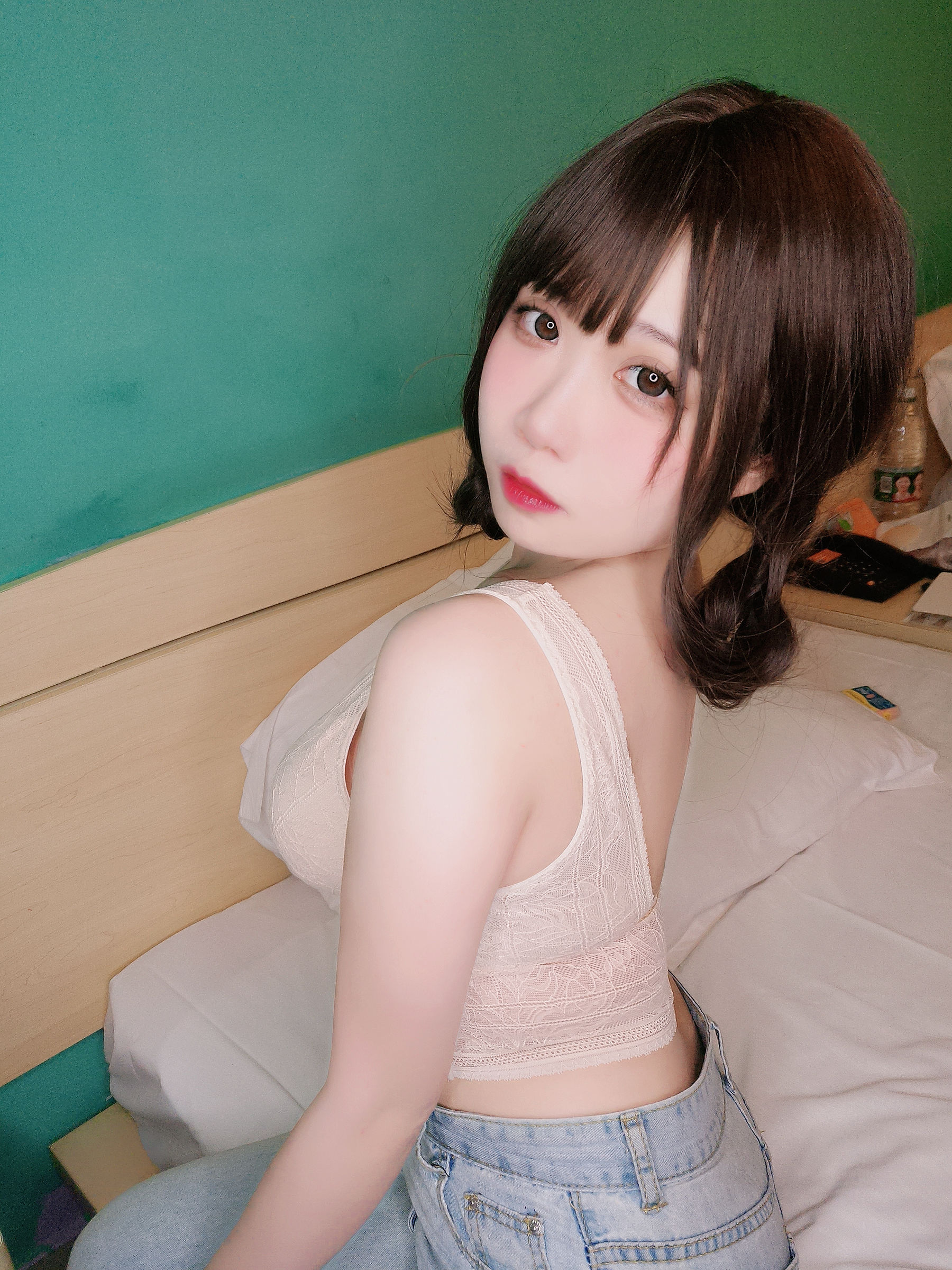 贞子蜜桃 – V领 Cosplay-第3张