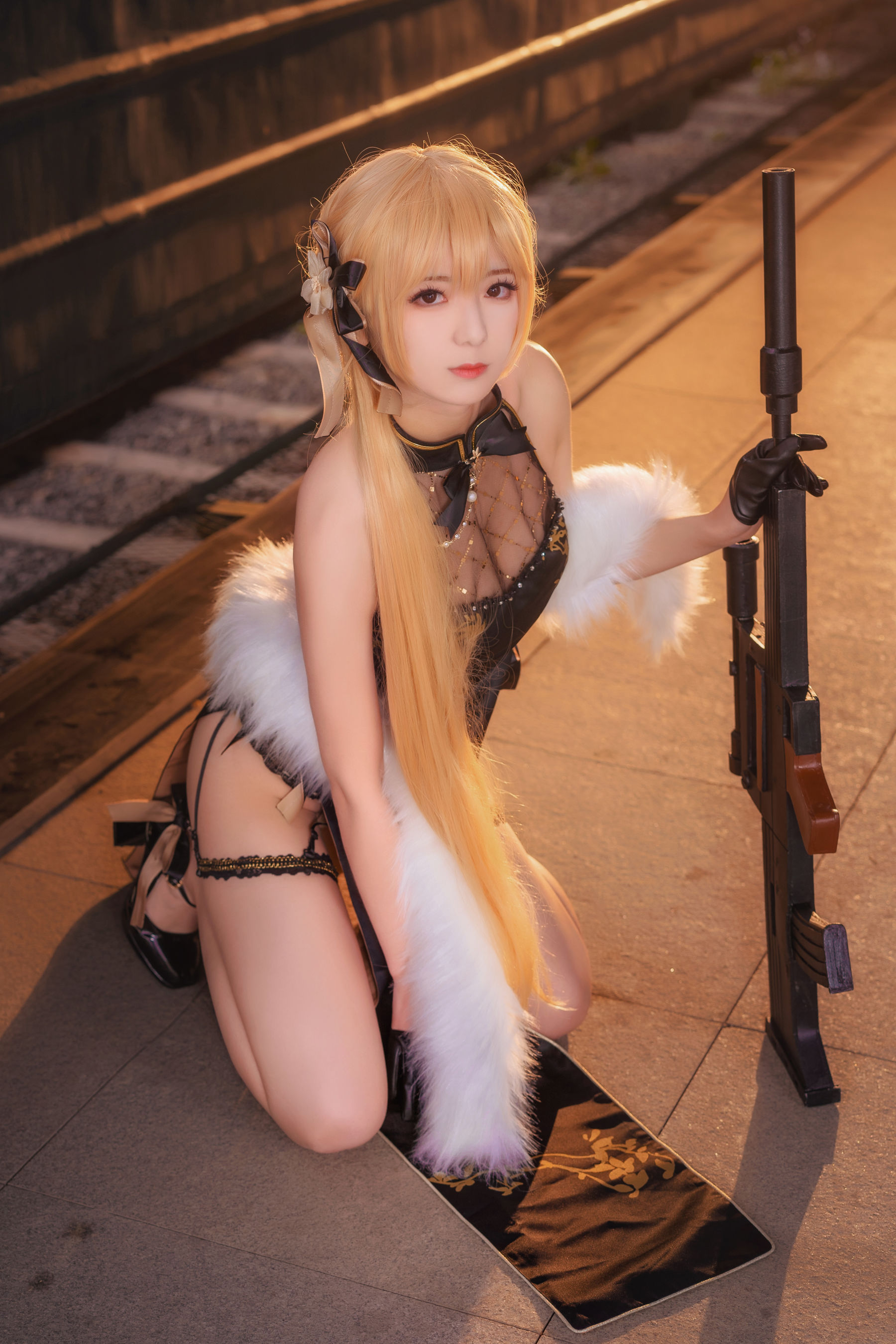 小姐姐弥音音ww 紫雨心 Cosplay-第1张