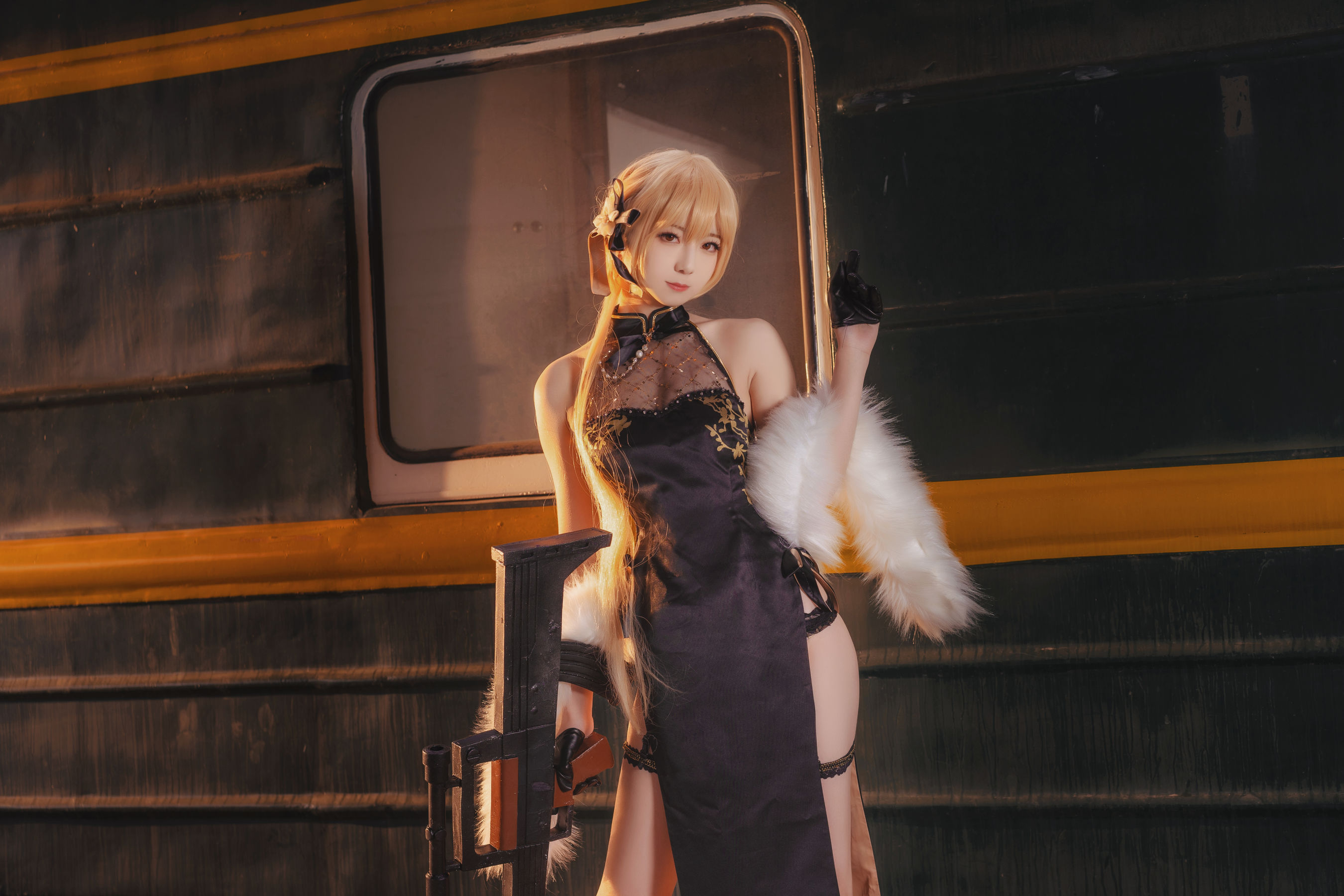 小姐姐弥音音ww 紫雨心 Cosplay-第3张