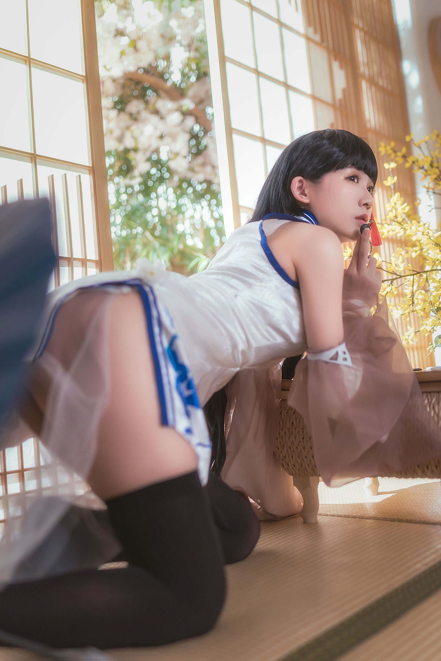 超人气Coser鳗鱼霏儿 碧蓝华裳 逸仙 Cosplay-第3张