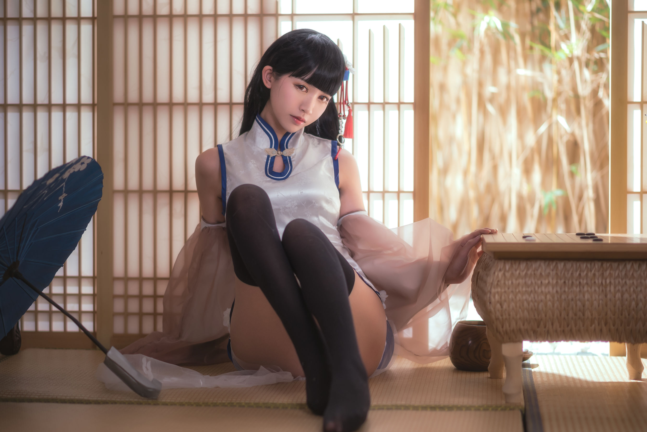 超人气Coser鳗鱼霏儿 碧蓝华裳 逸仙 Cosplay-第6张