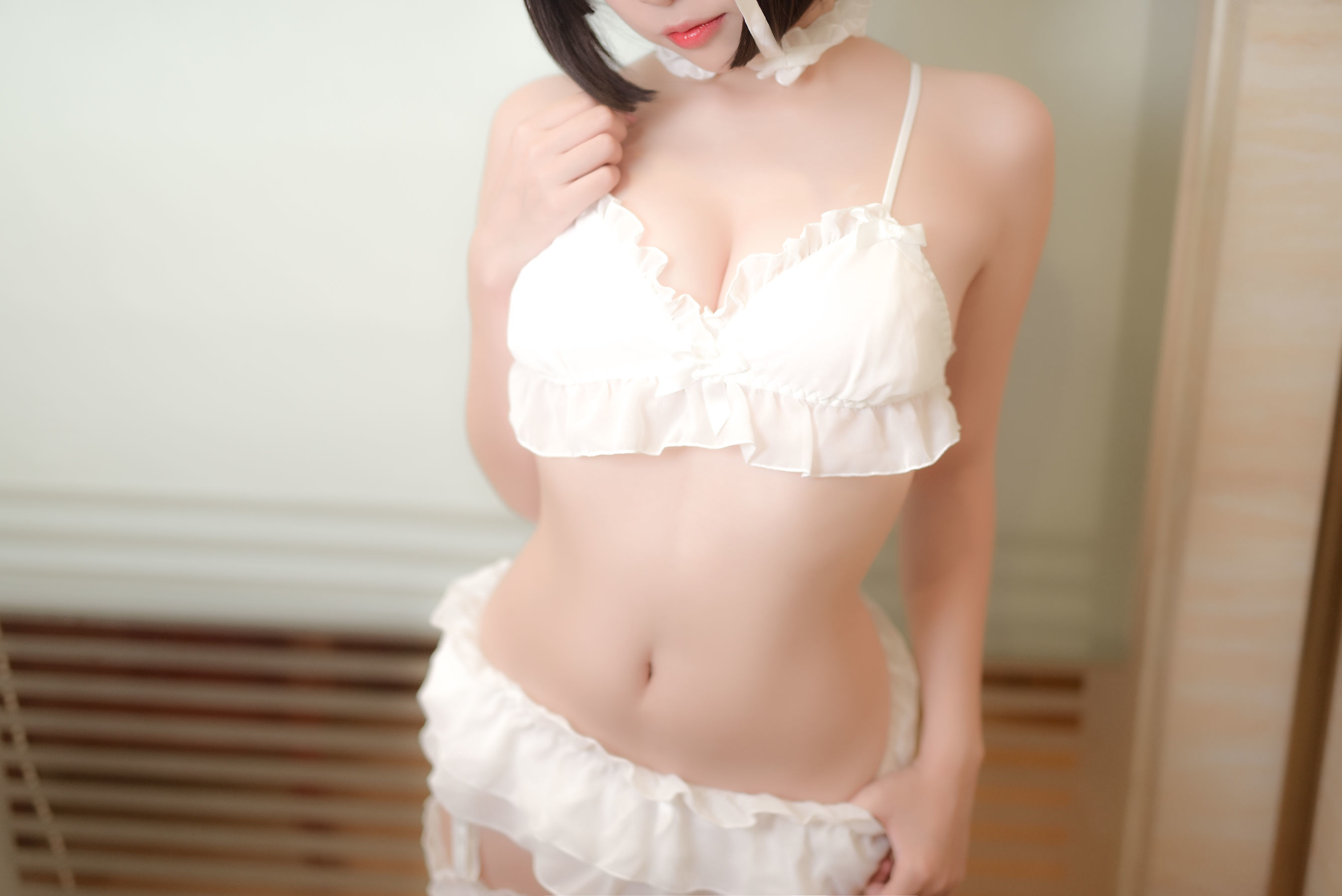人气Coser二佐Nisa – 雪纺睡衣 Cosplay-第2张