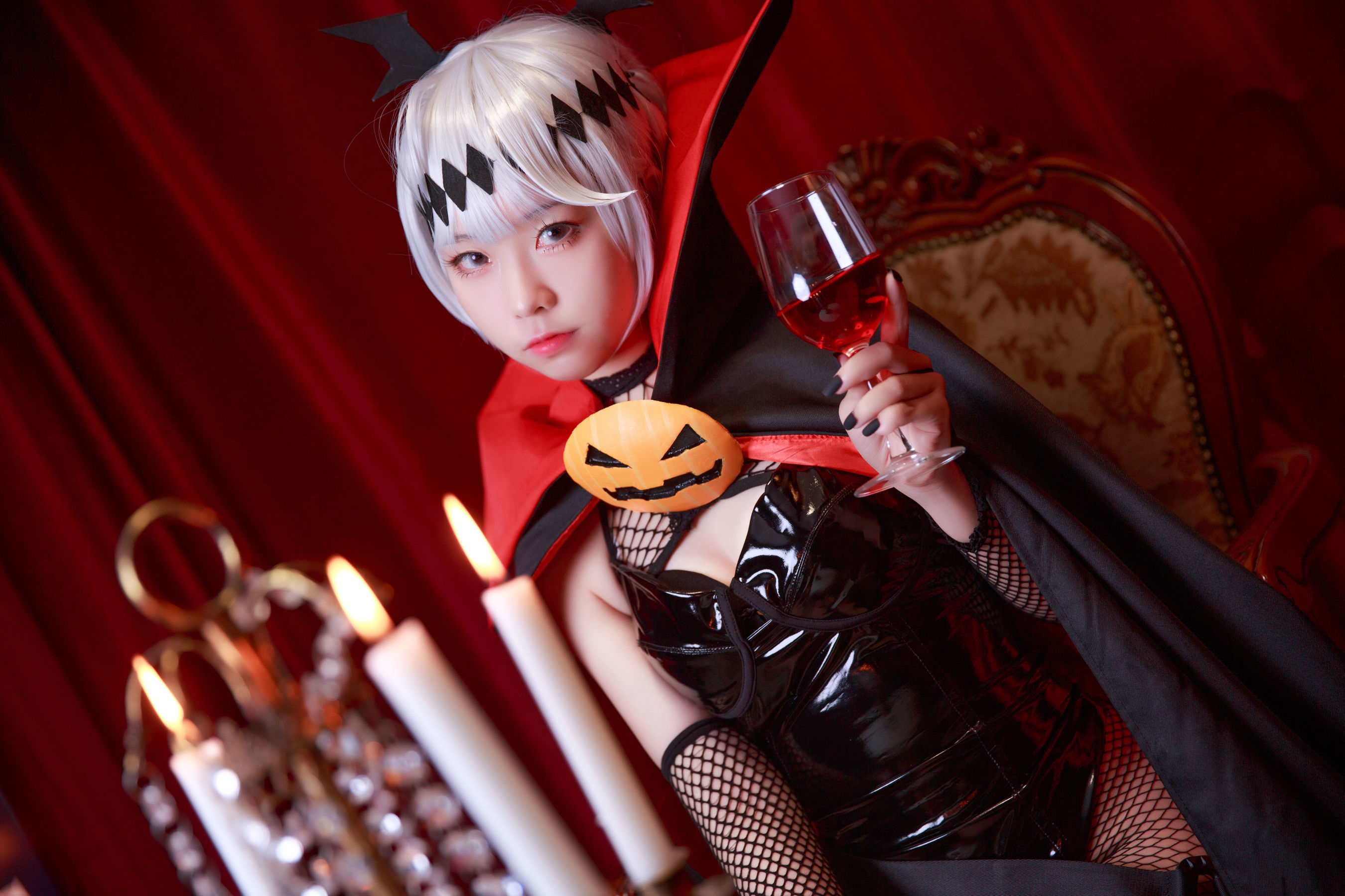 动漫博主G44不会受伤 – PSG万圣 Cosplay-第1张