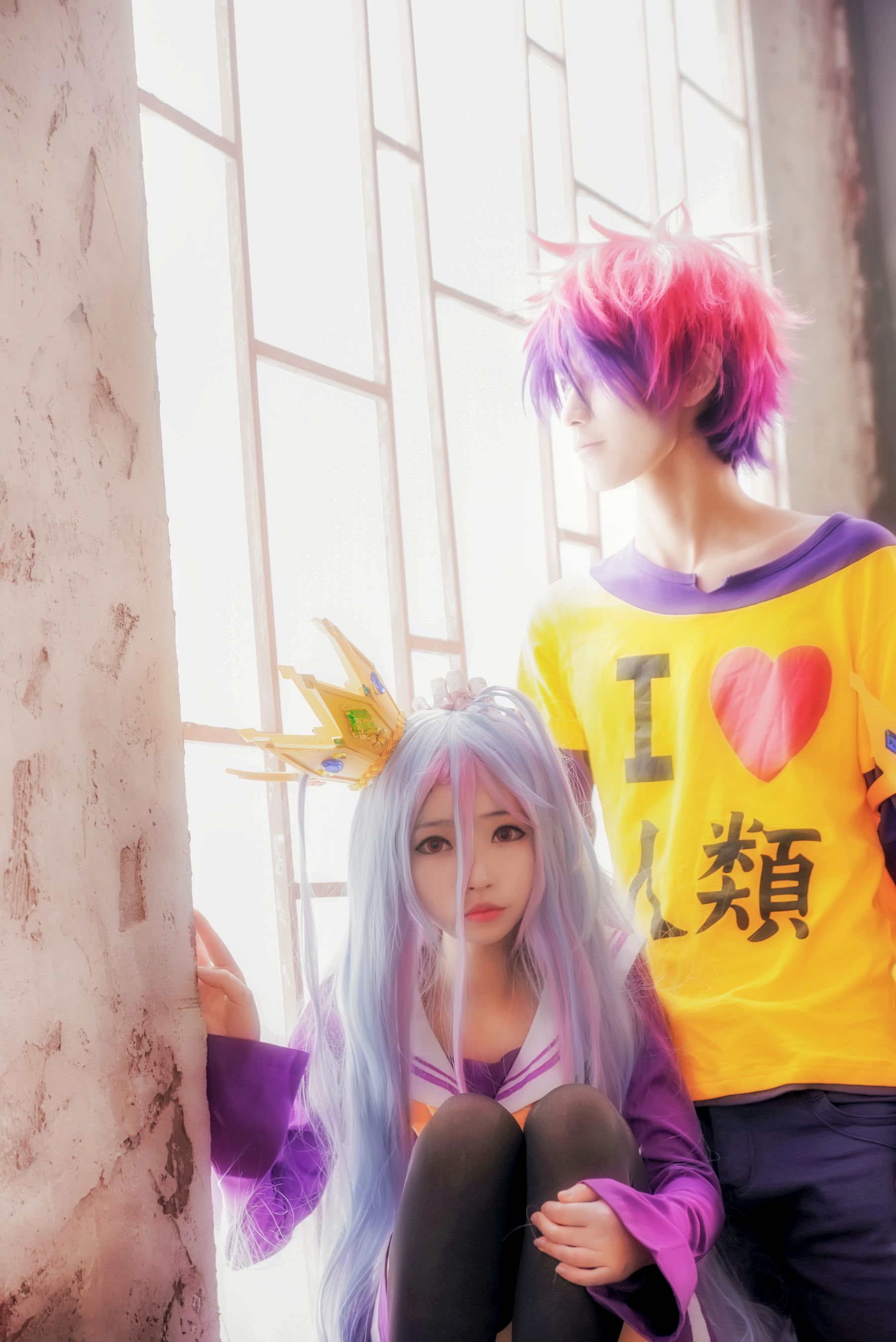 [Cosplay写真] 萌妹白易子教主 – 游戏人生 Cosplay-第1张
