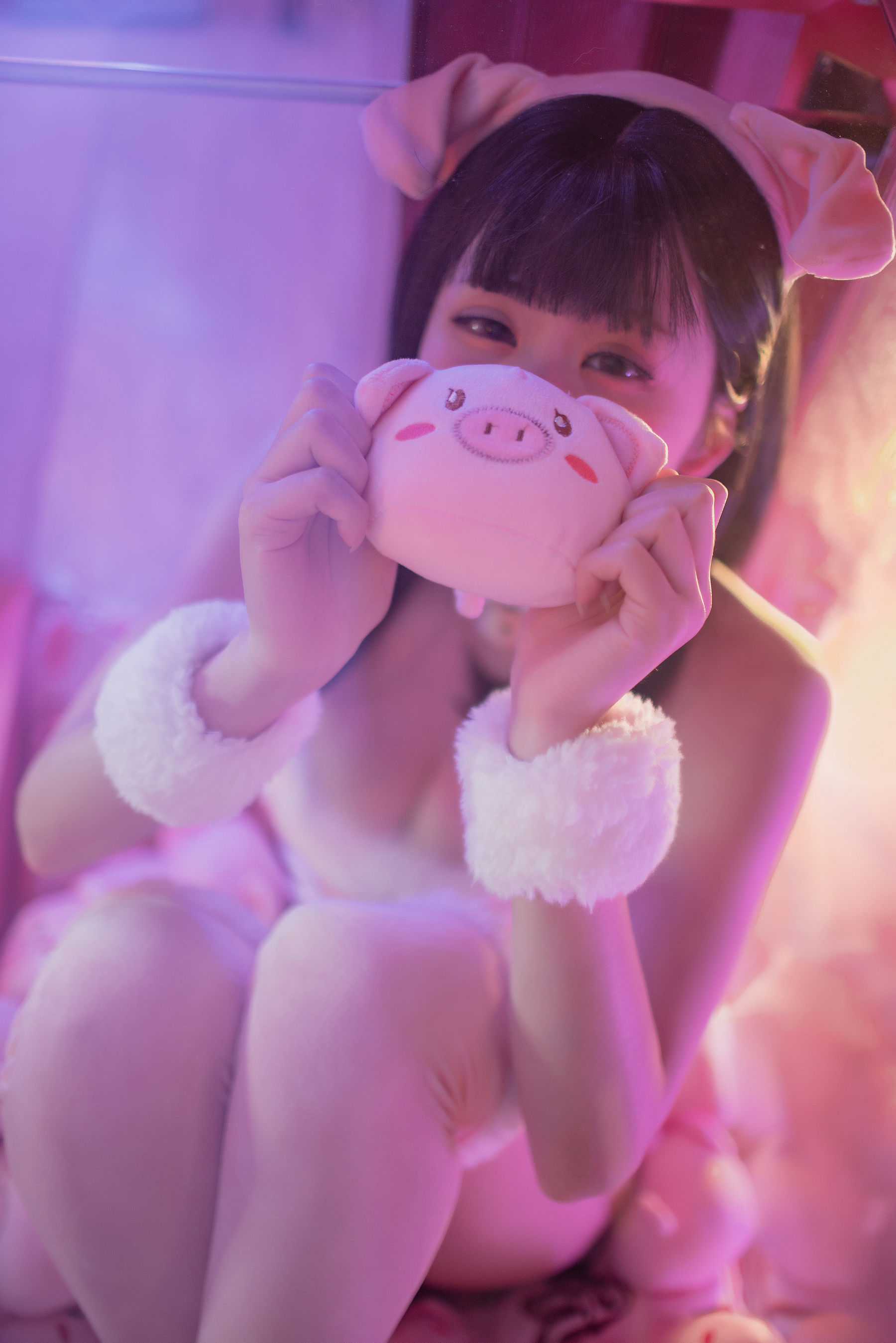 动漫博主爱老师_PhD 2018新年猪猪 Cosplay-第1张