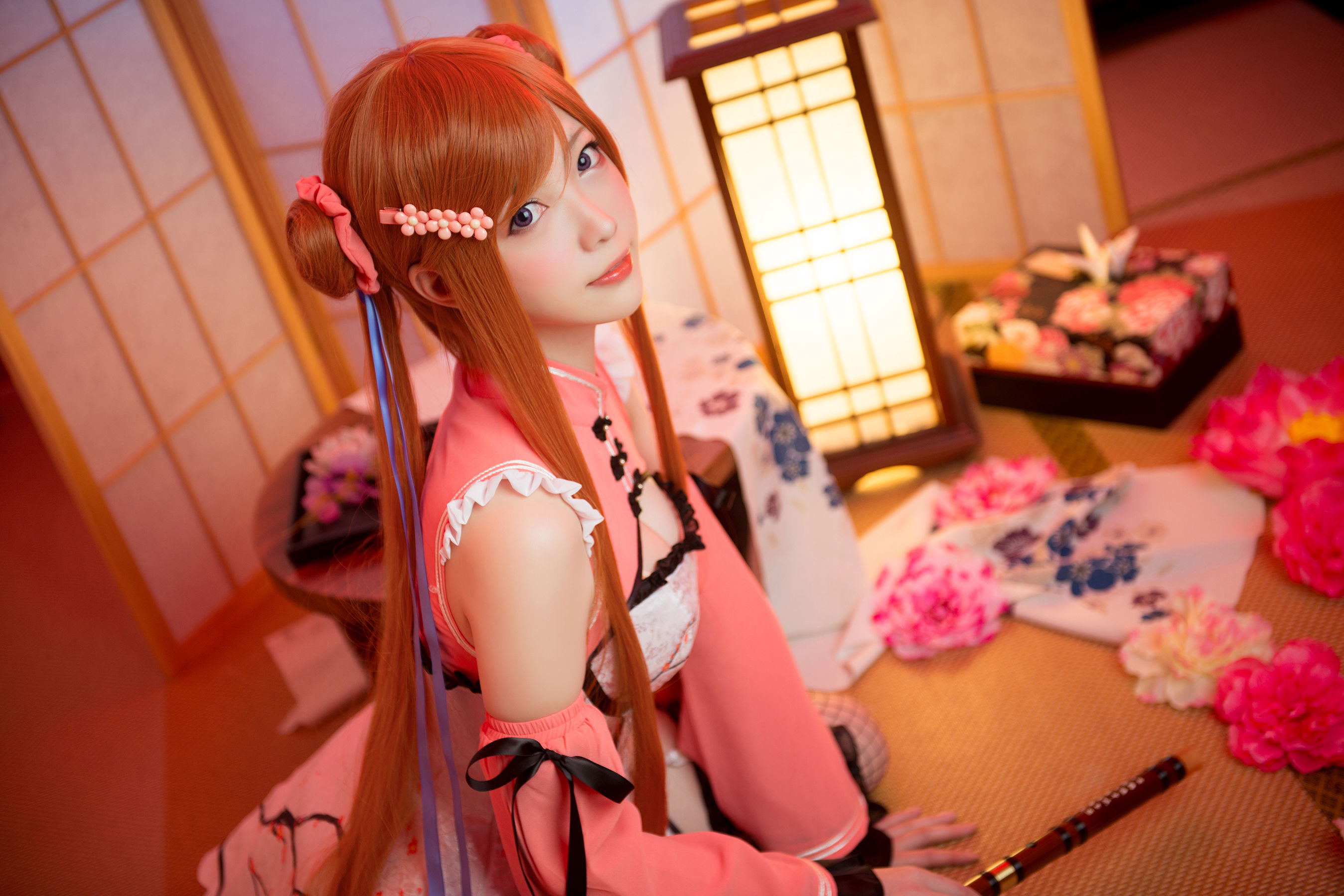 大胸萌妹妖少you1 – 春梅 Cosplay-第6张