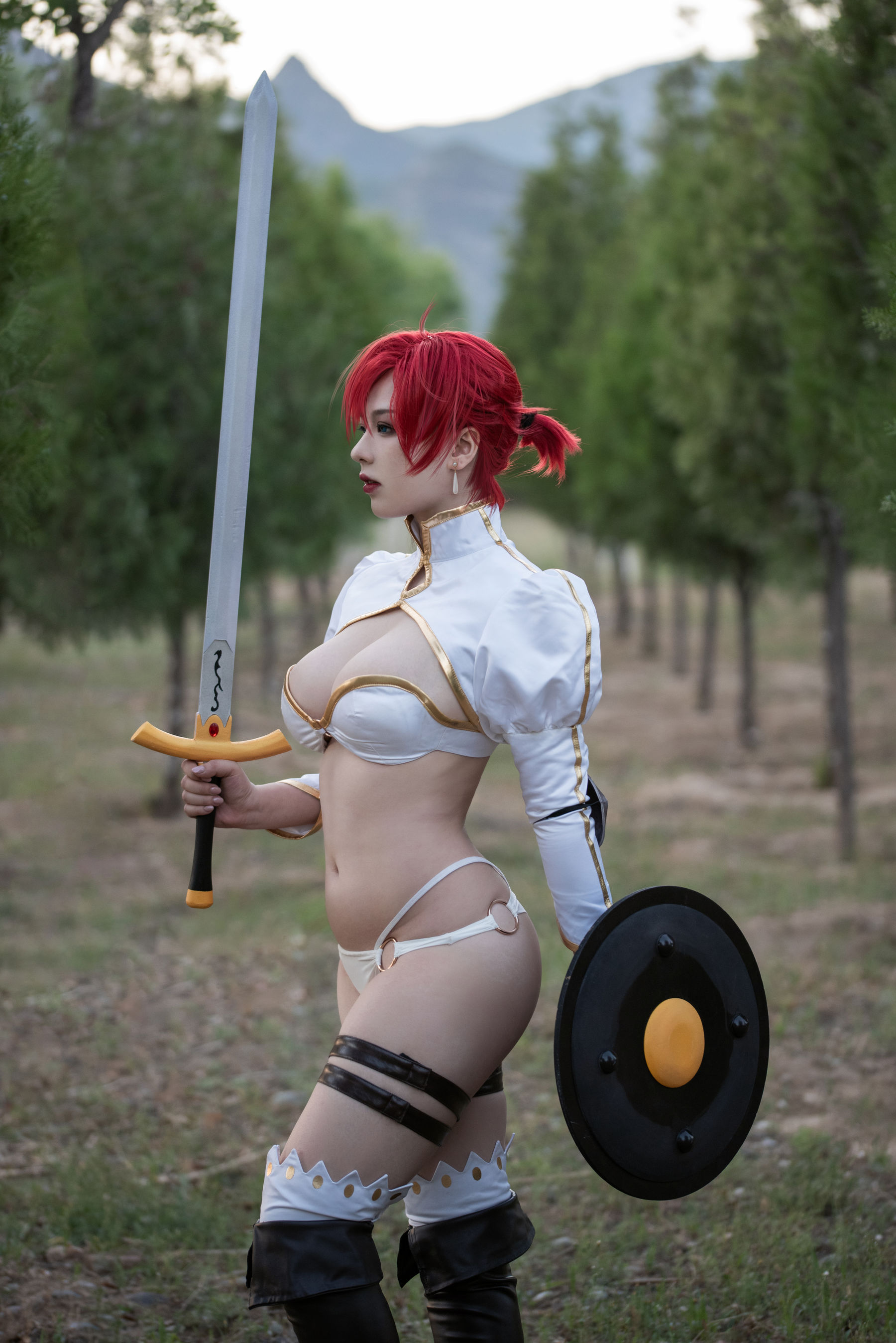 皮皮奶可可爱了啦 – 布狄卡cos Cosplay-第1张