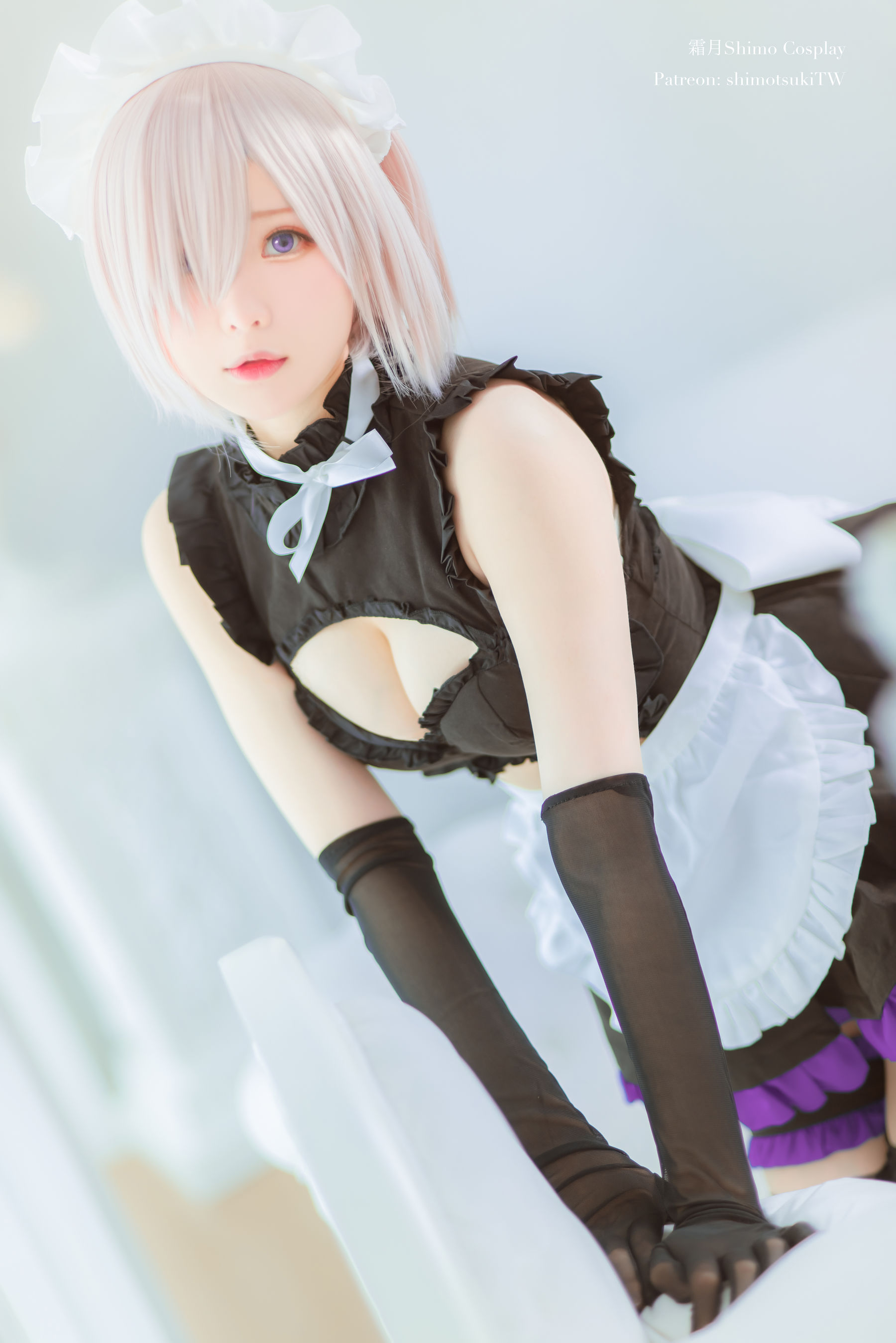 微博妹纸霜月shimo – 玛修女仆 Cosplay-第1张