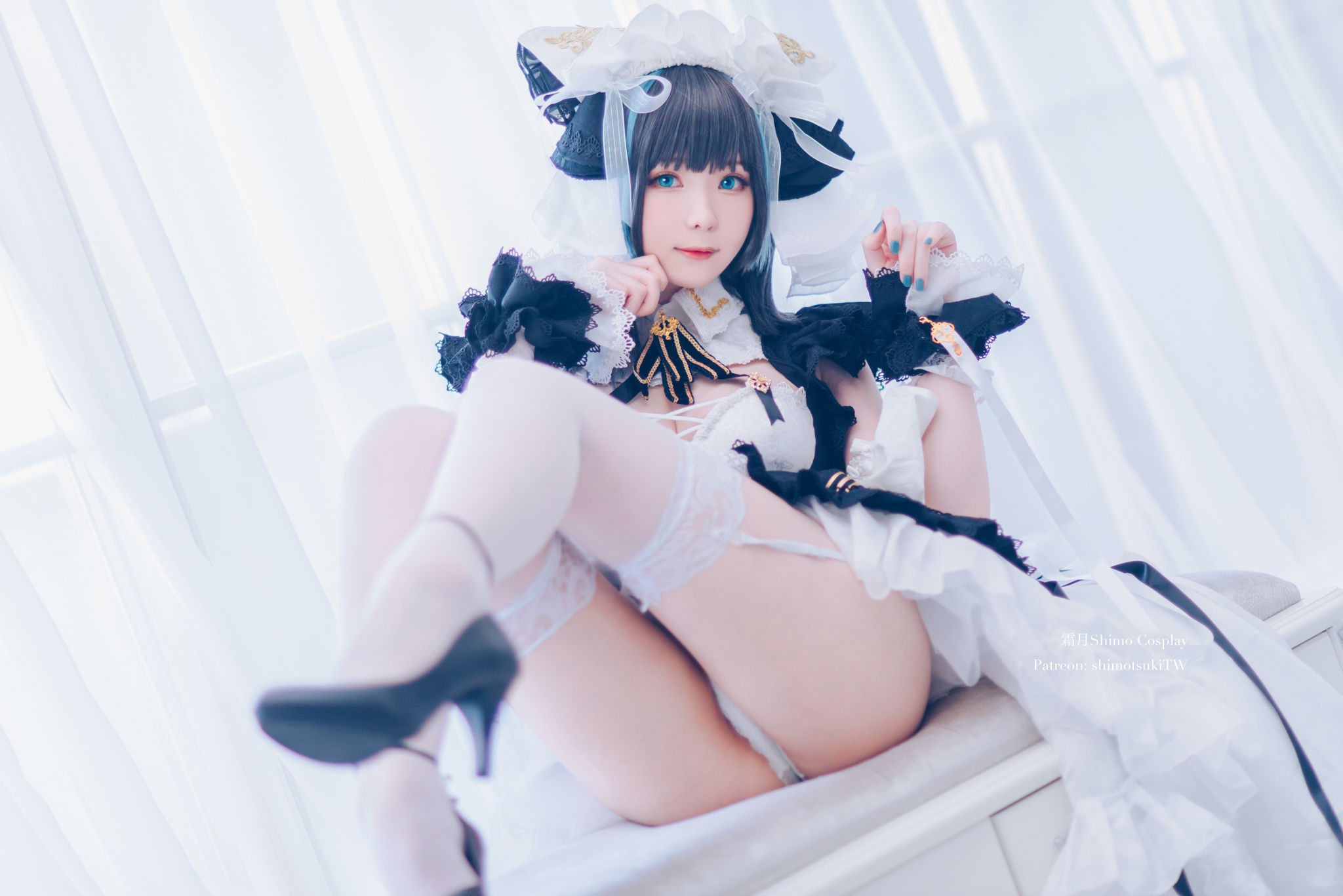微博妹纸霜月shimo – 碧蓝航线 柴郡 Cosplay-第1张