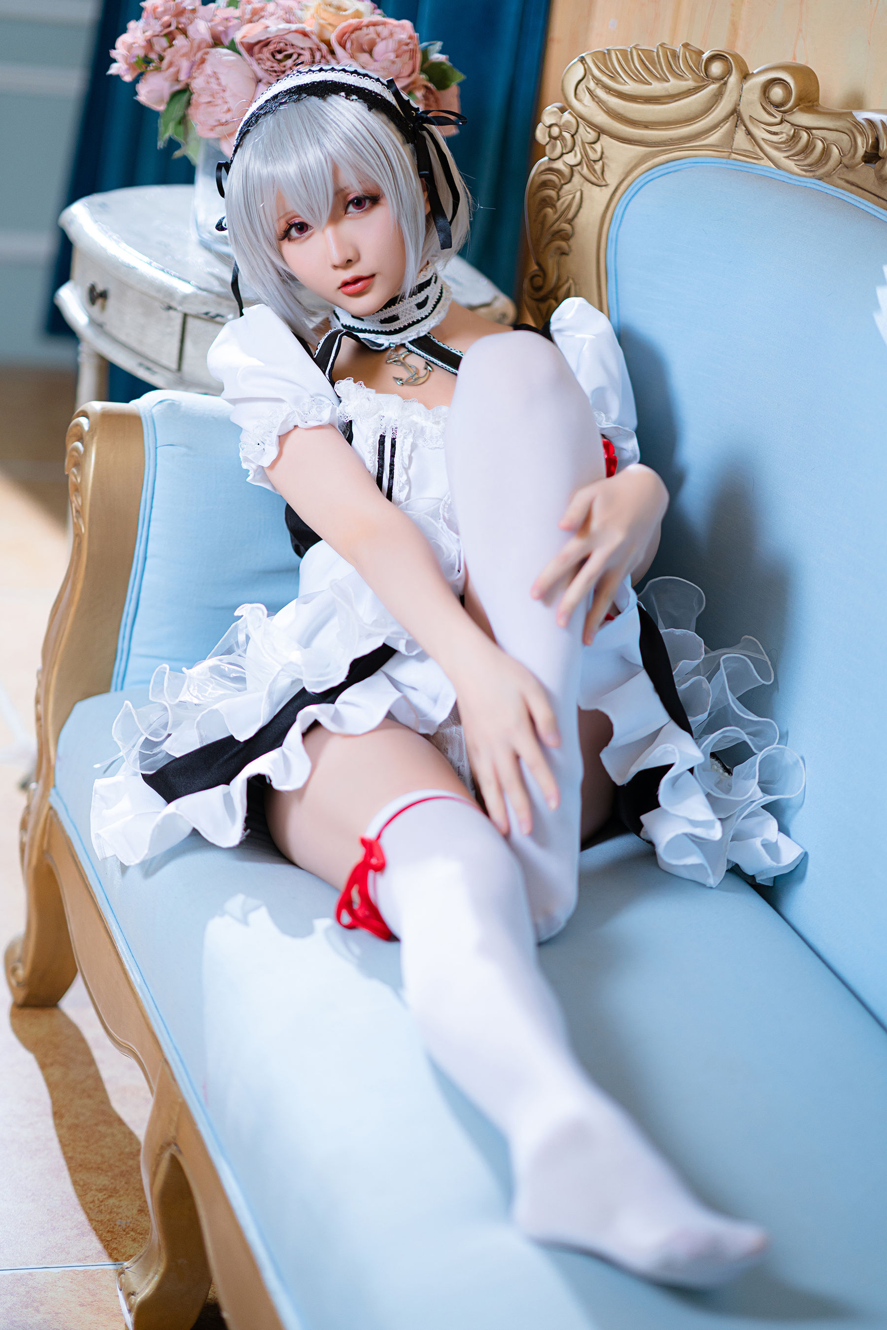 Coser小姐姐星之迟迟 – R-Maid《天狼星》 Cosplay-第3张