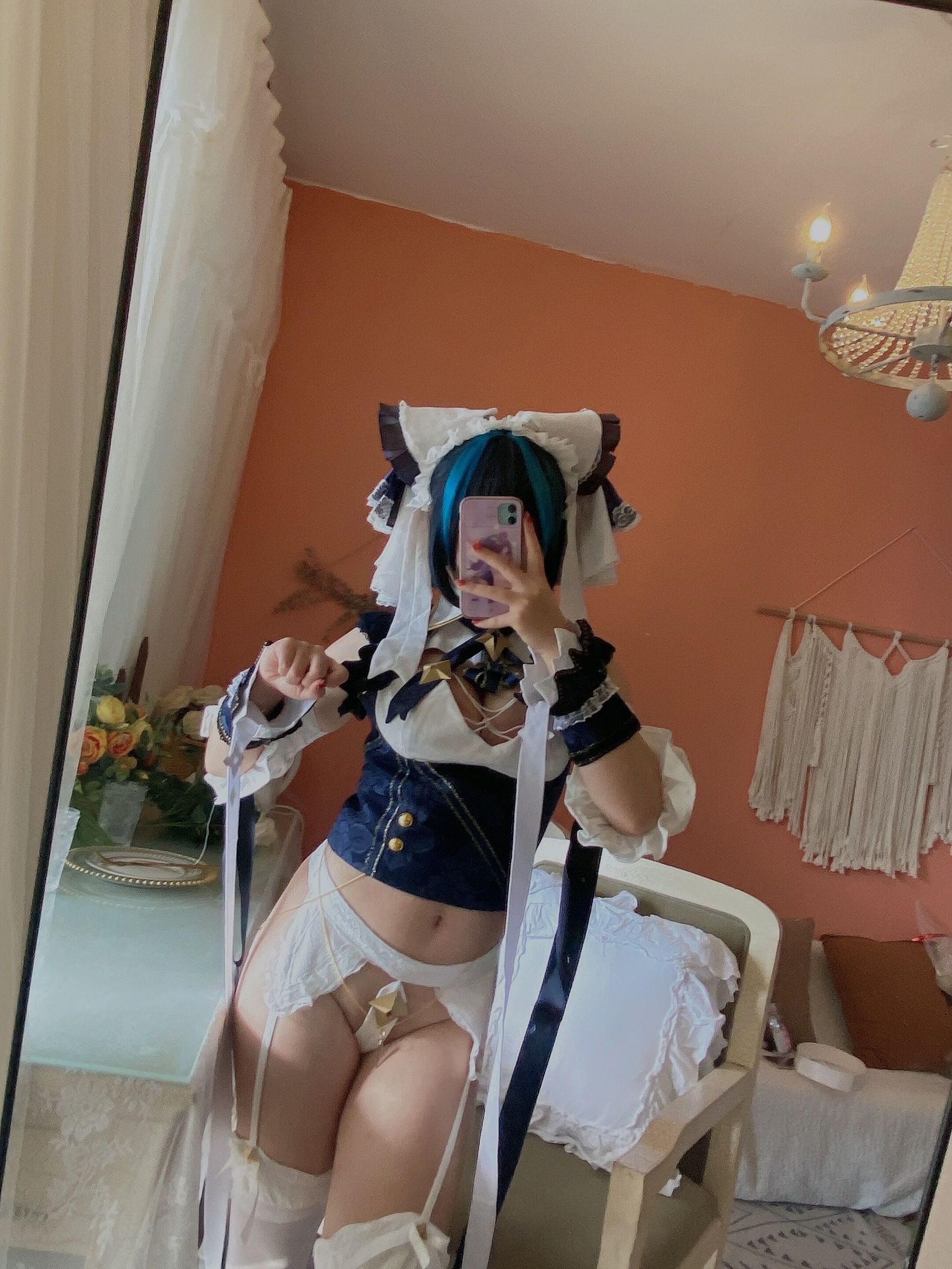 动漫博主九曲Jean – 柴郡自拍 Cosplay-第16张