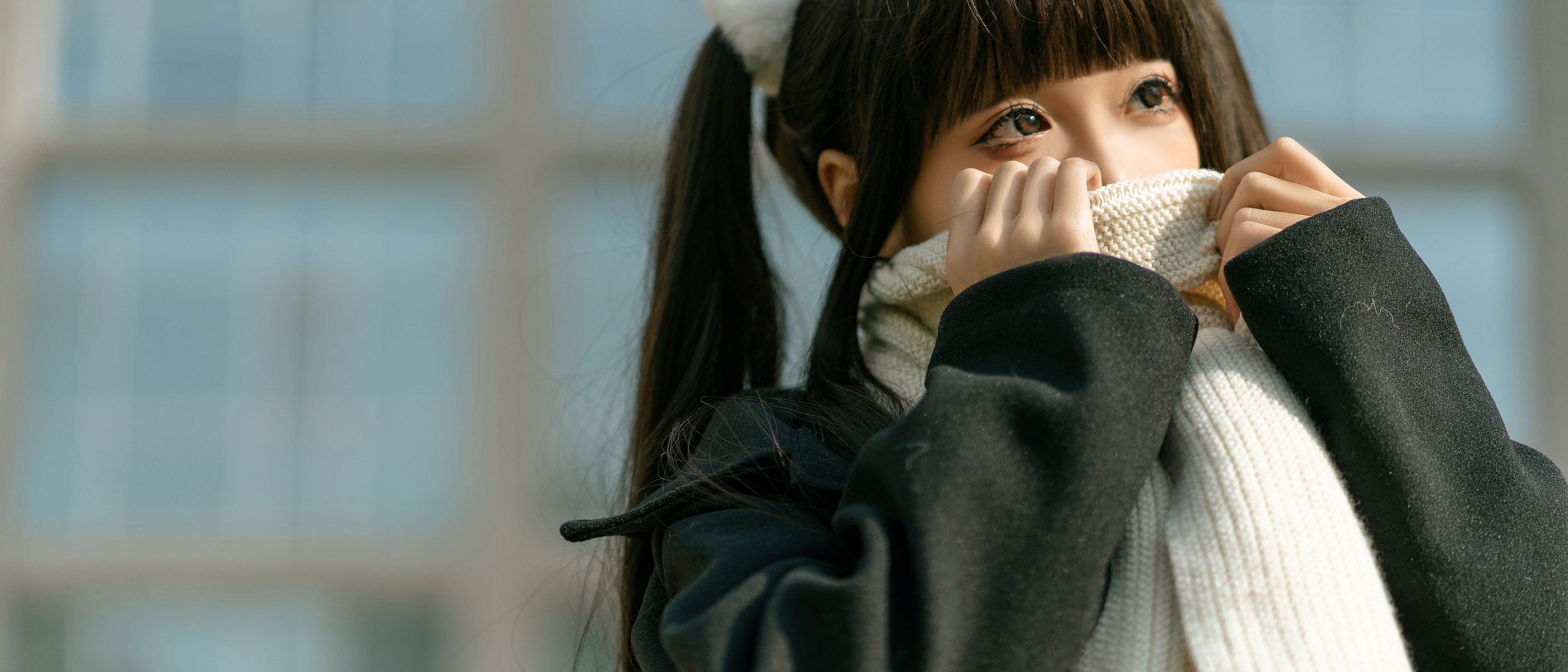 动漫博主蠢沫沫 – 秋季JK Cosplay-第18张