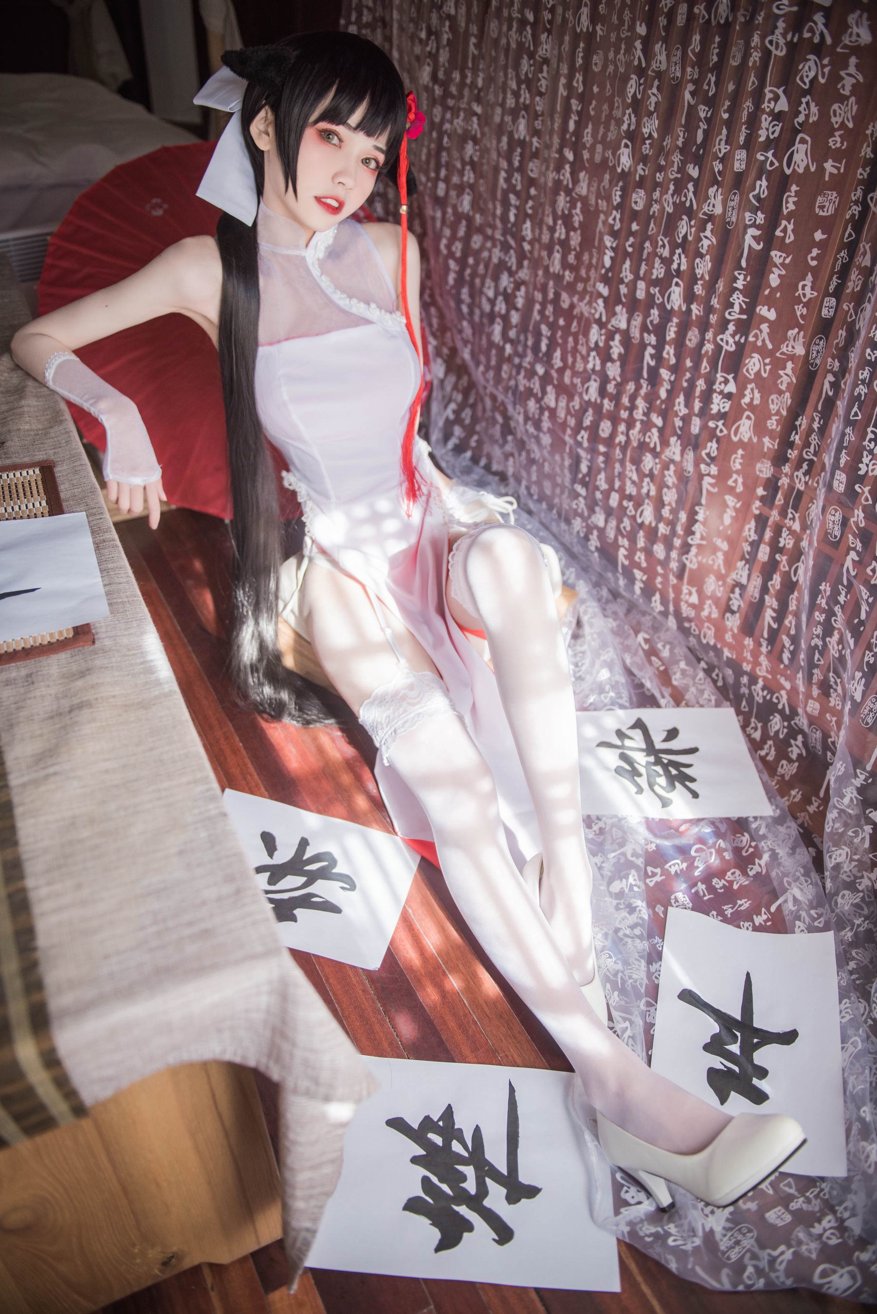 [萝莉COS] 小妖精你的负卿 – 高雄旗袍 Cosplay-第11张