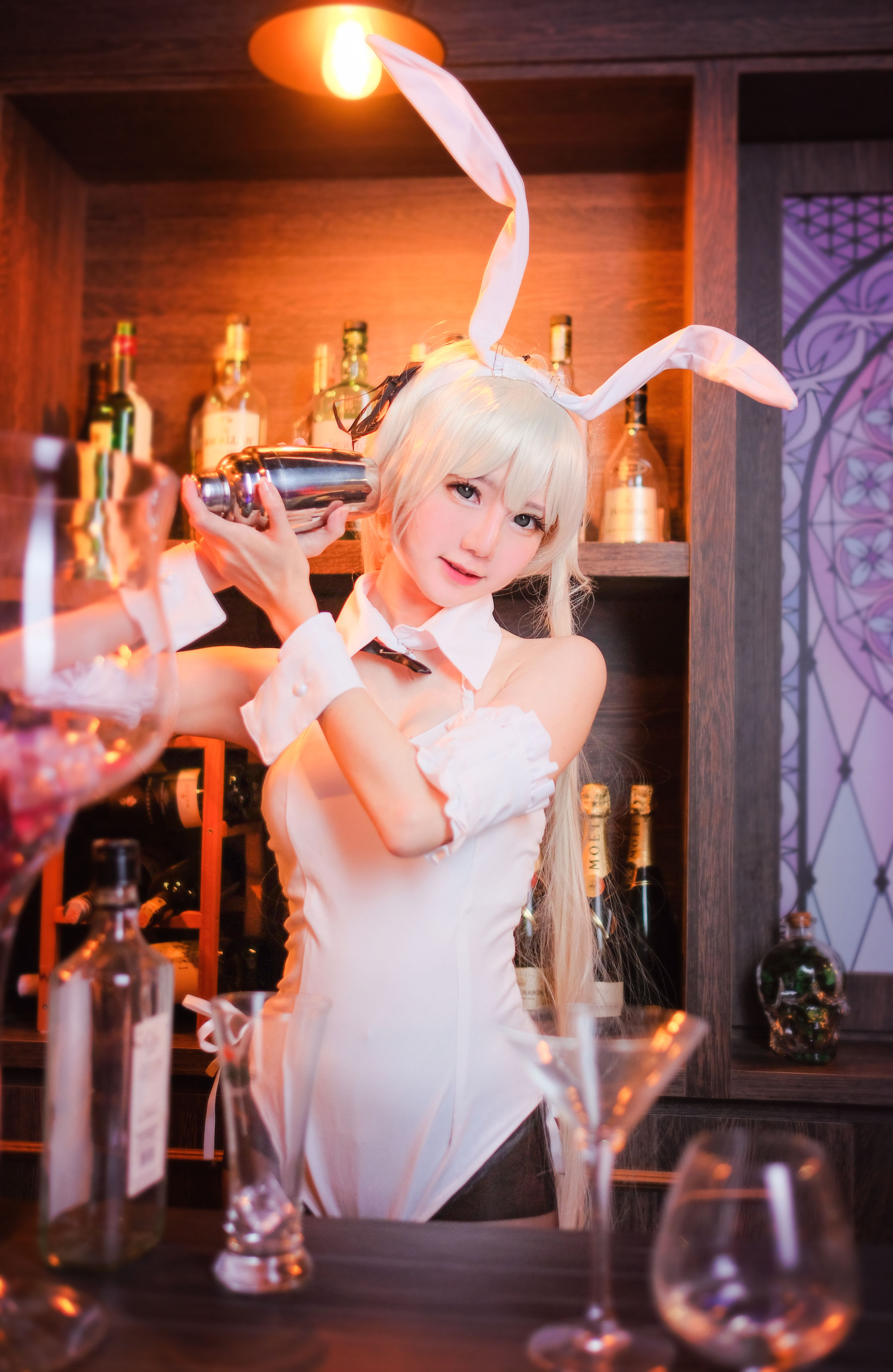 Sally Dorasnow – Sora Kasugano Bunny Suit Cosplay-第1张