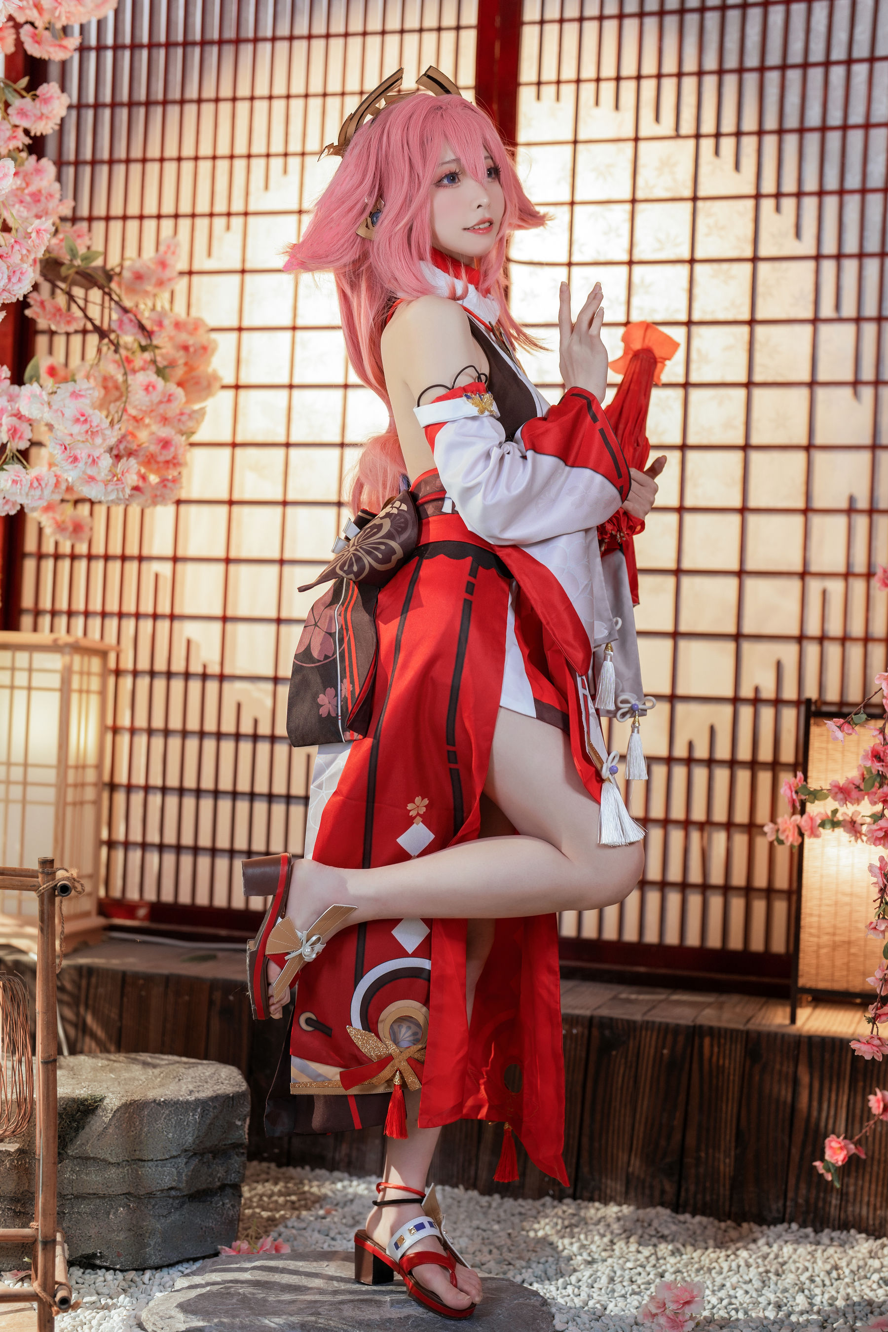 樱岛嗷一 – 八重神子 Cosplay-第20张