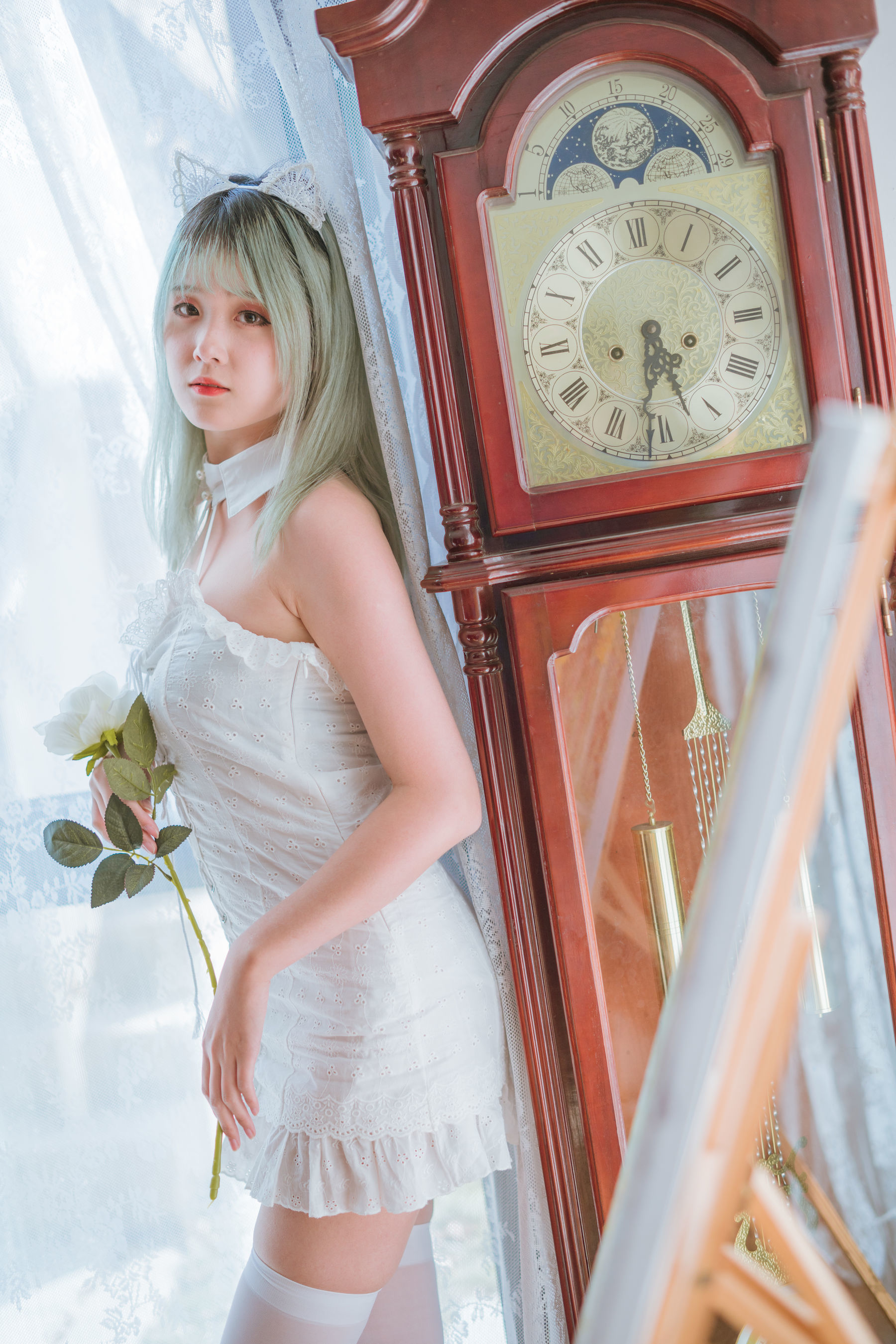 Coser小姐姐Akisoso秋楚楚 复古 Cosplay-第24张