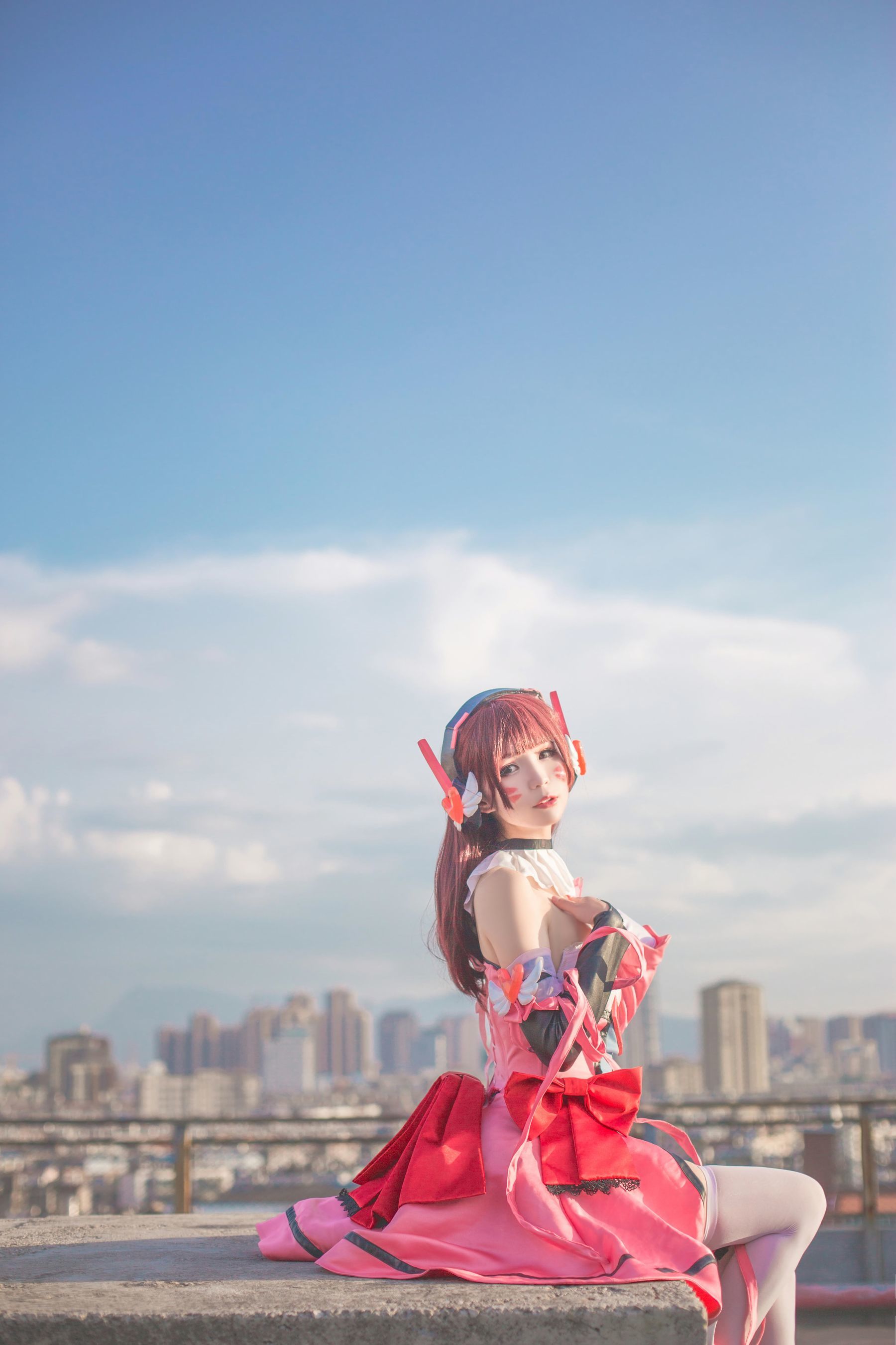 动漫博主北之北 – 守望先锋 魔法少女D.VA Cosplay-第8张