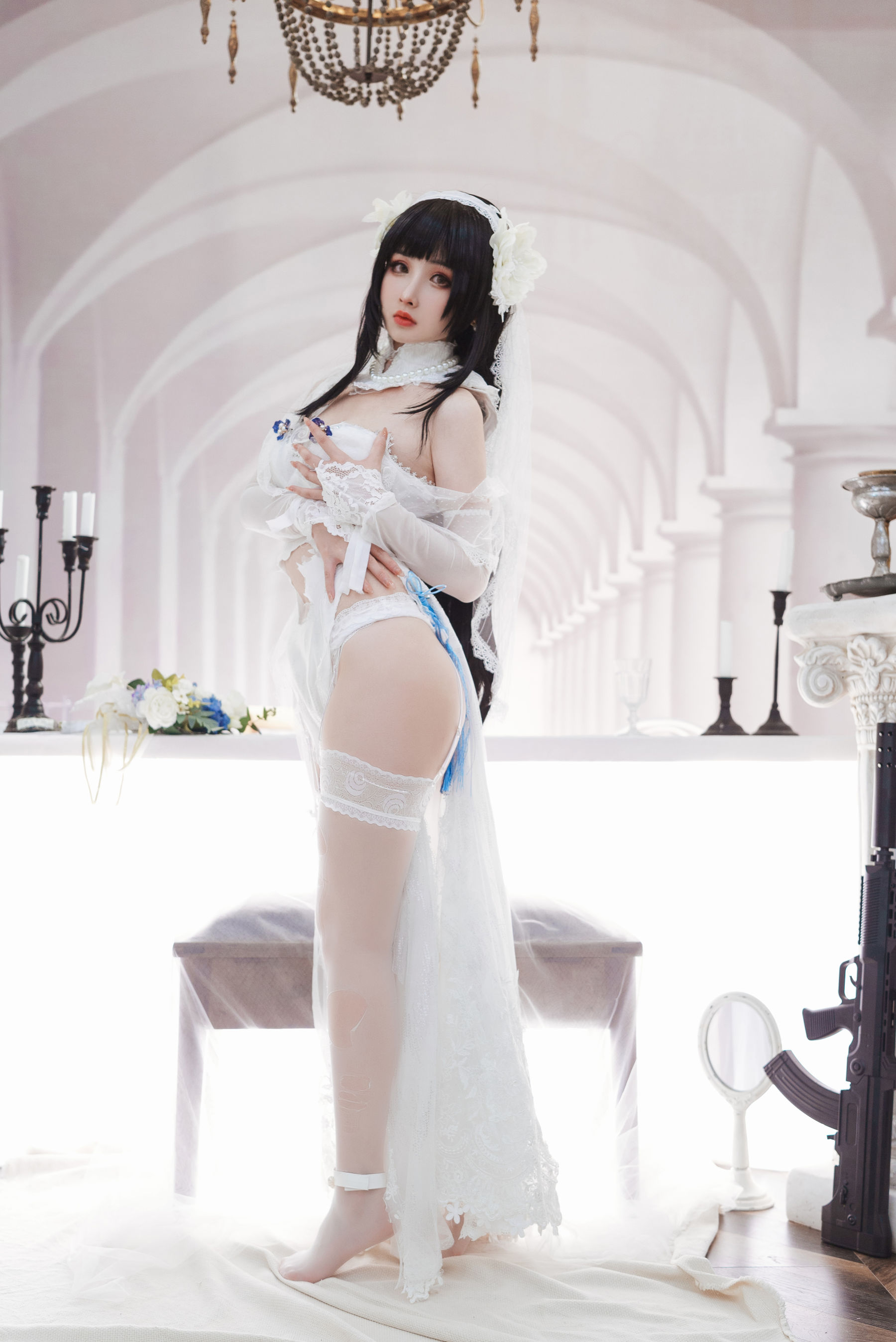 COS福利rioko凉凉子 – 95花嫁 Cosplay-第5张
