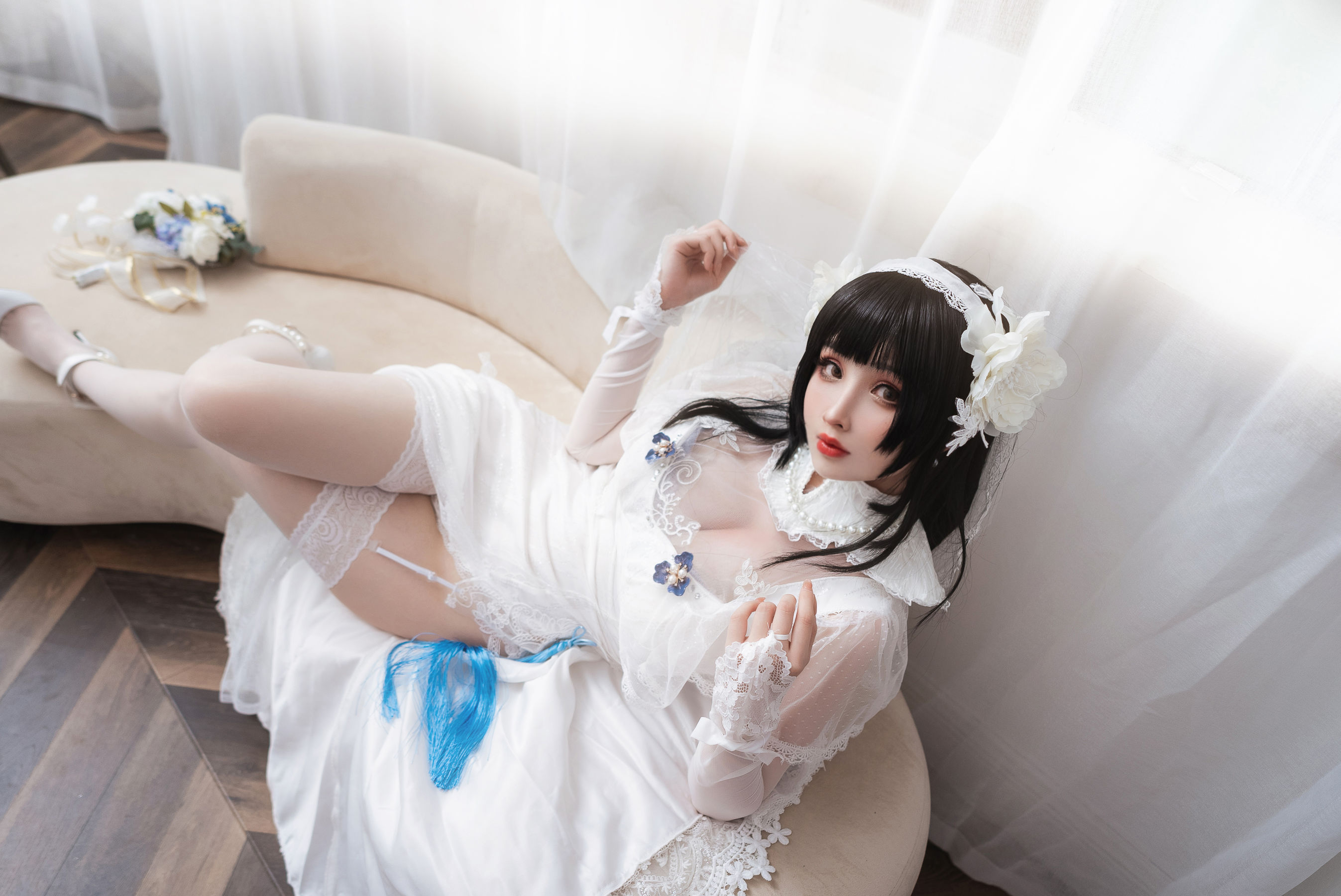 COS福利rioko凉凉子 – 95花嫁 Cosplay-第6张