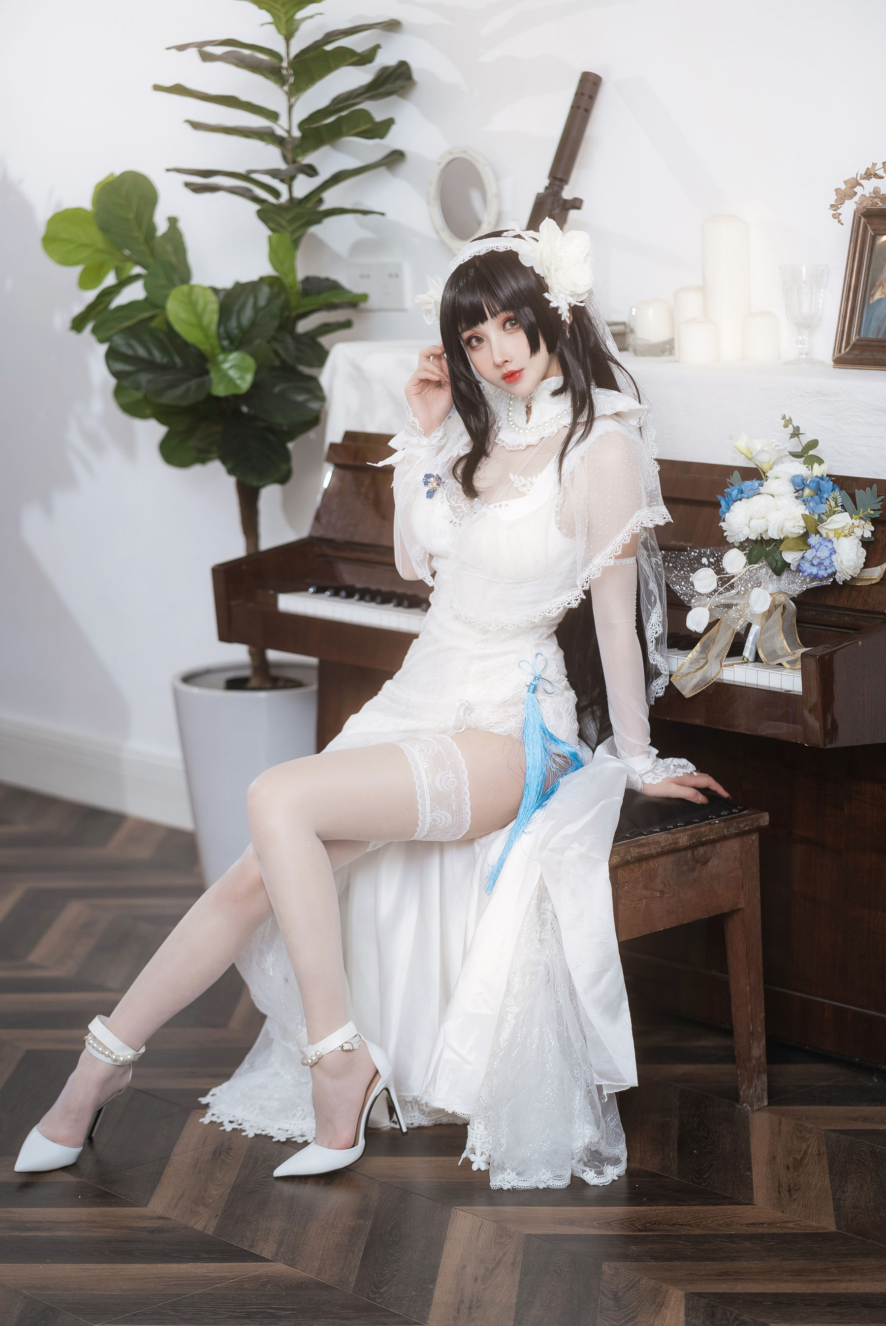 COS福利rioko凉凉子 – 95花嫁 Cosplay-第21张