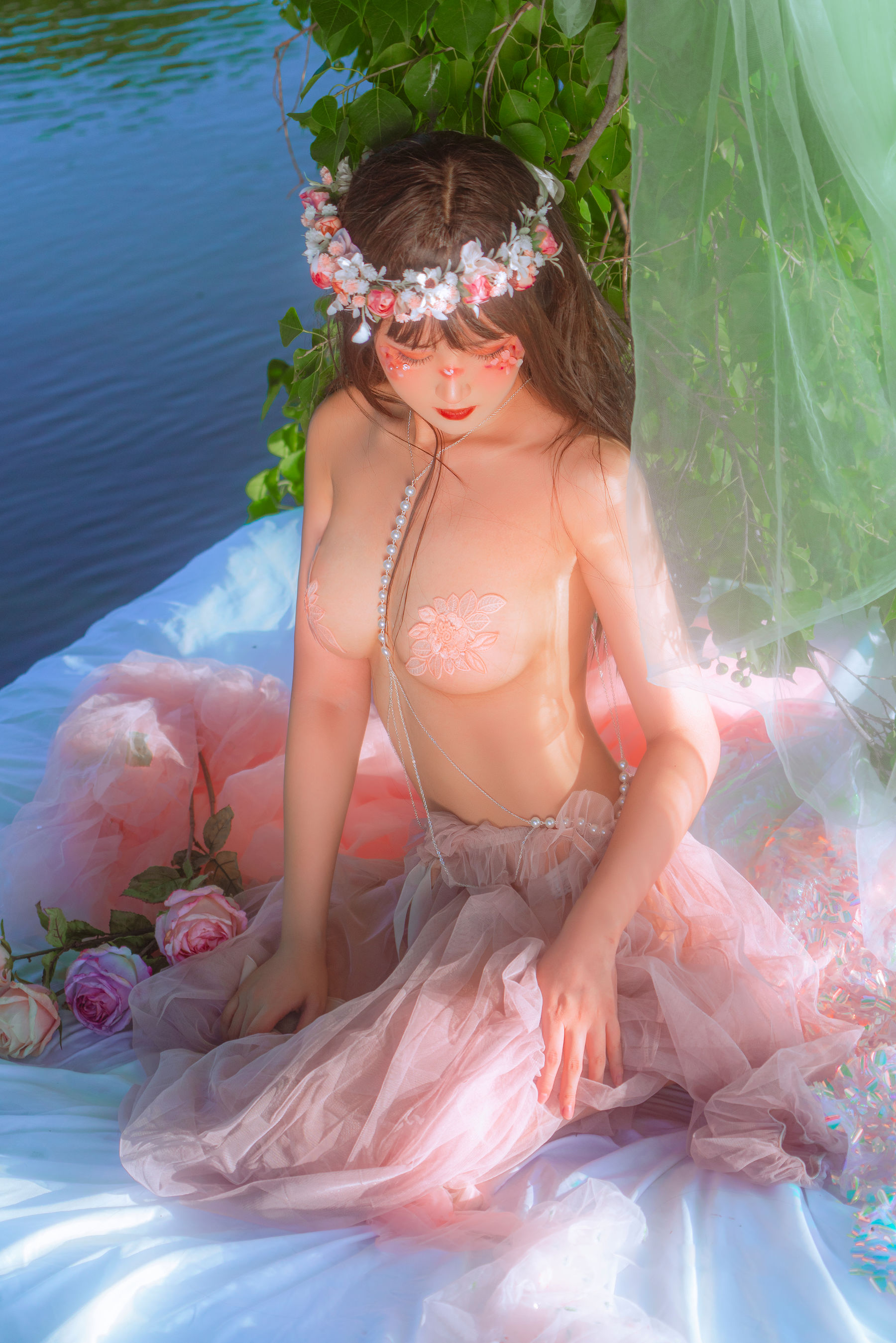 [Cosplay写真] 动漫博主水淼aqua – 浴衣 Cosplay-第2张