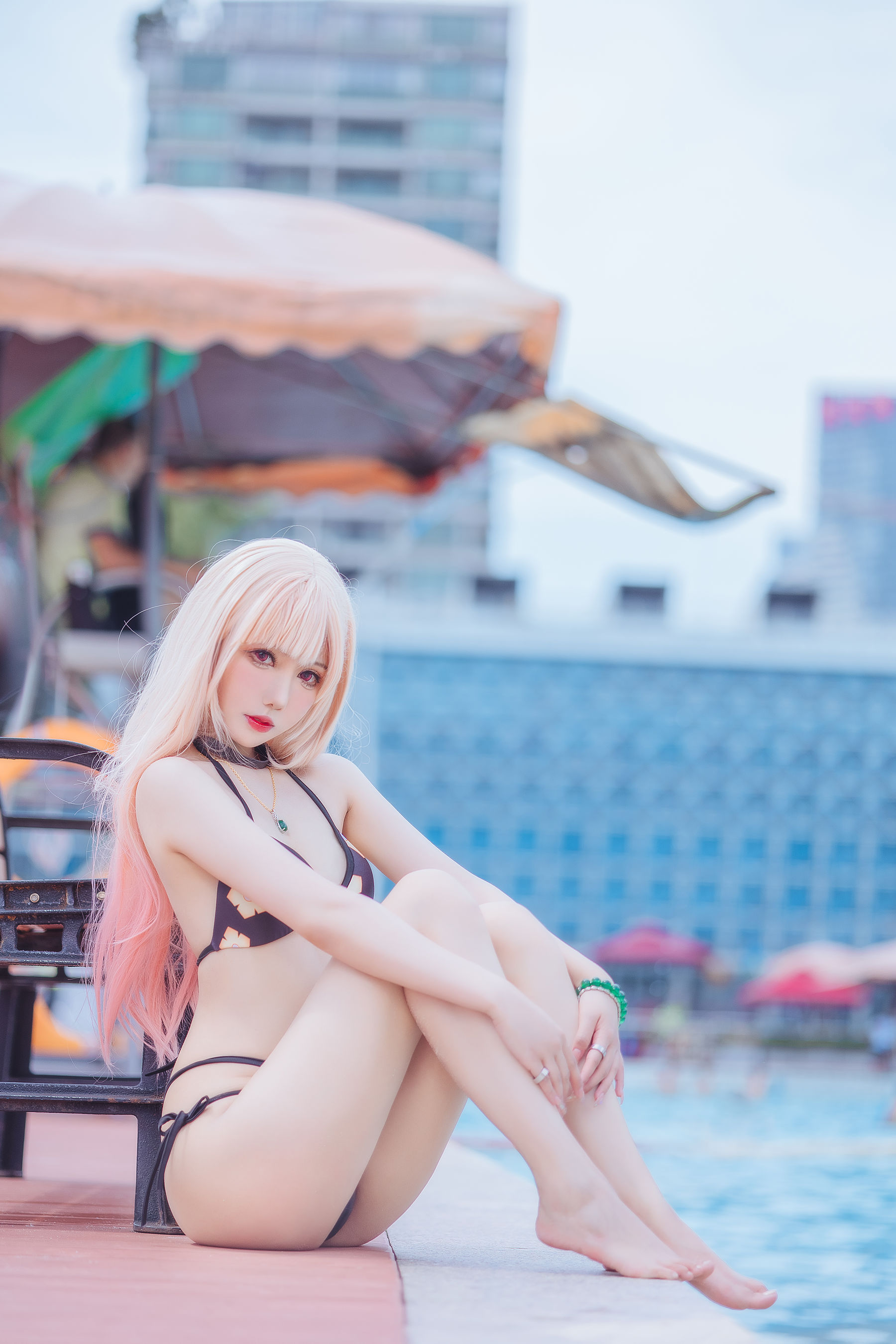 仙女月 – 喜多川泳装 Cosplay-第1张