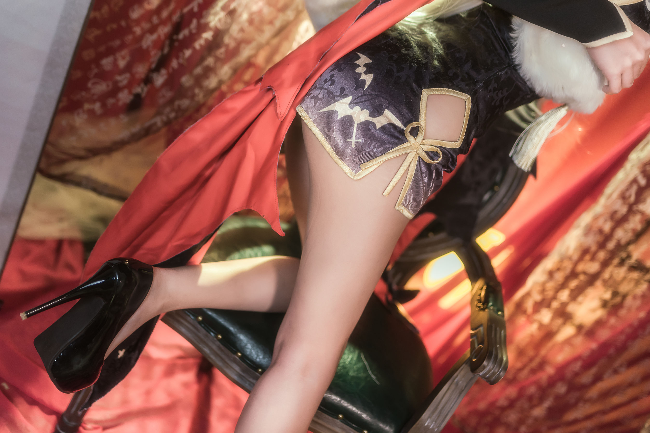 超人气Coser鳗鱼霏儿 碧蓝华裳 吸血鬼 Cosplay-第2张