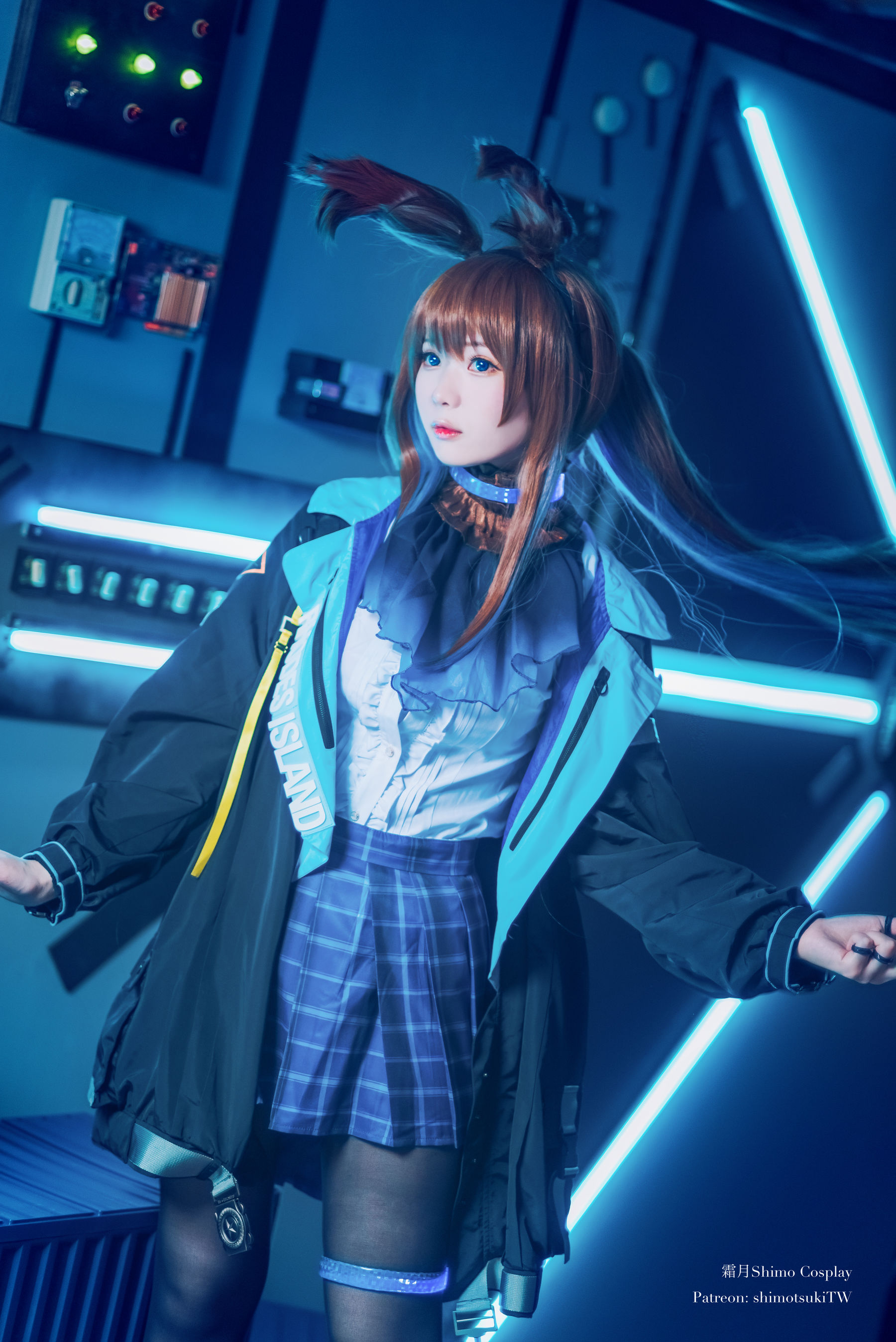 微博妹纸霜月shimo – 明日方舟 阿米娅 Cosplay-第1张