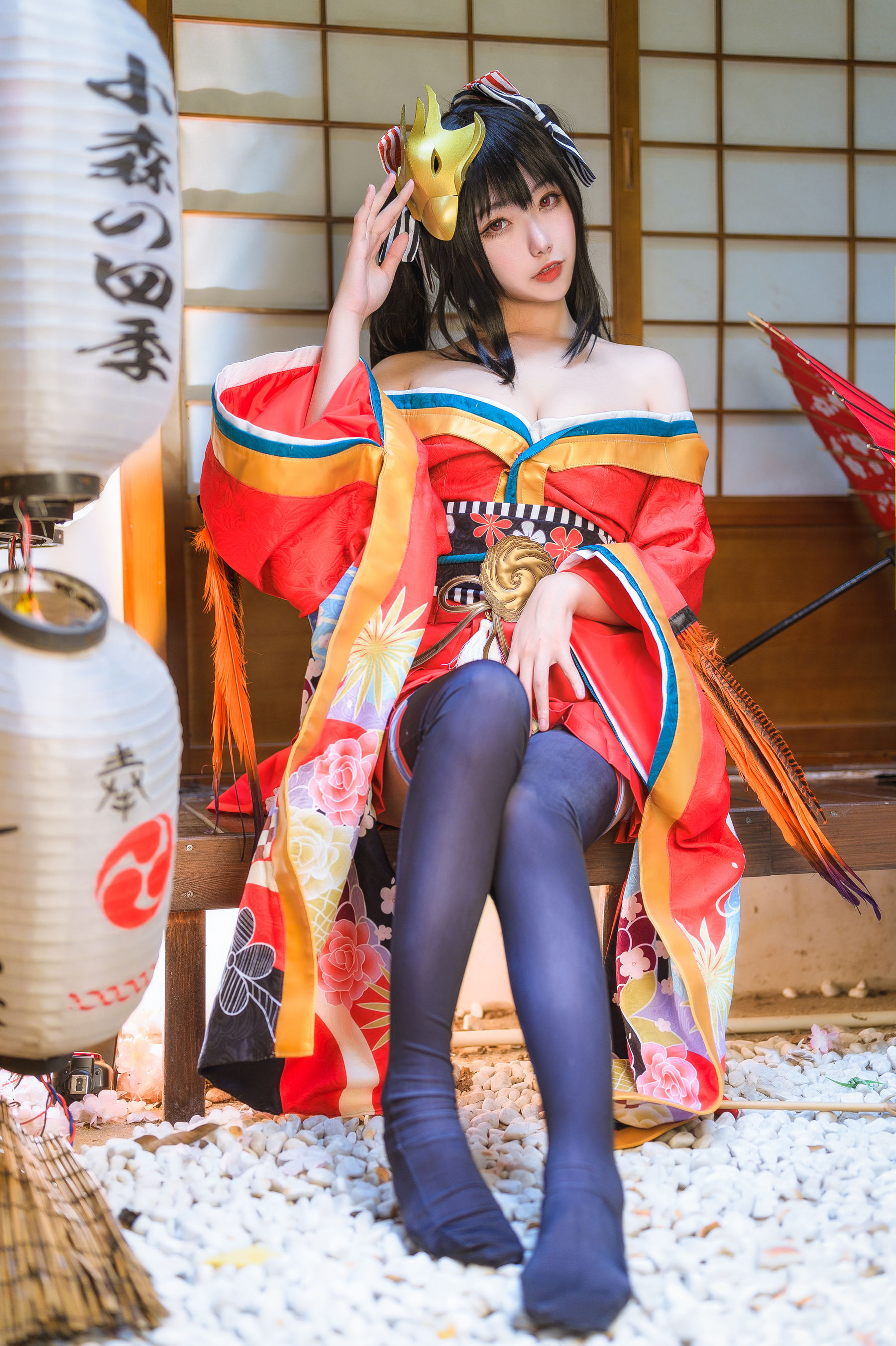 微博妹子Momoko葵葵 – 大凤之和服 Cosplay-第4张
