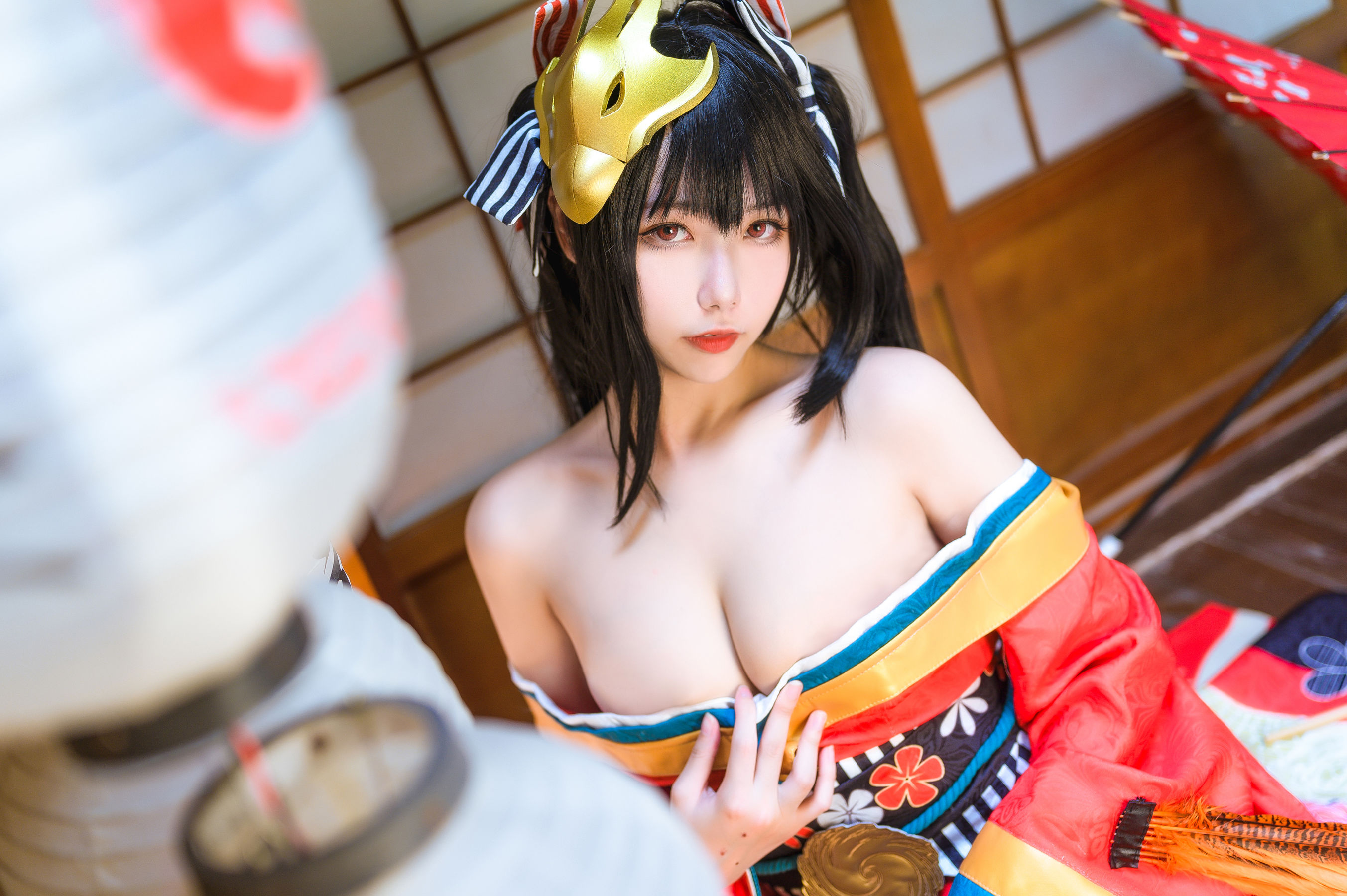 微博妹子Momoko葵葵 – 大凤之和服 Cosplay-第5张