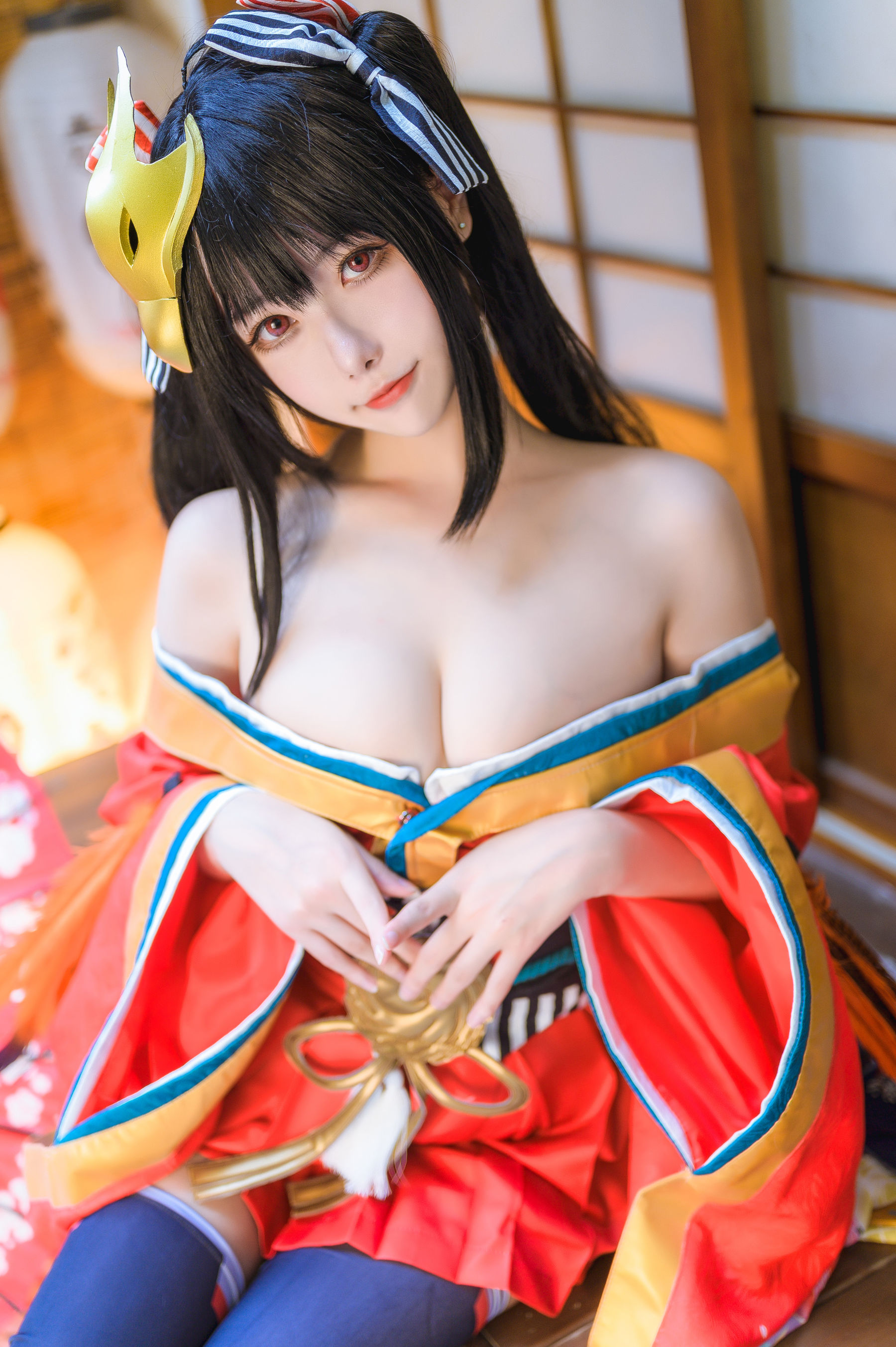 微博妹子Momoko葵葵 – 大凤之和服 Cosplay-第13张