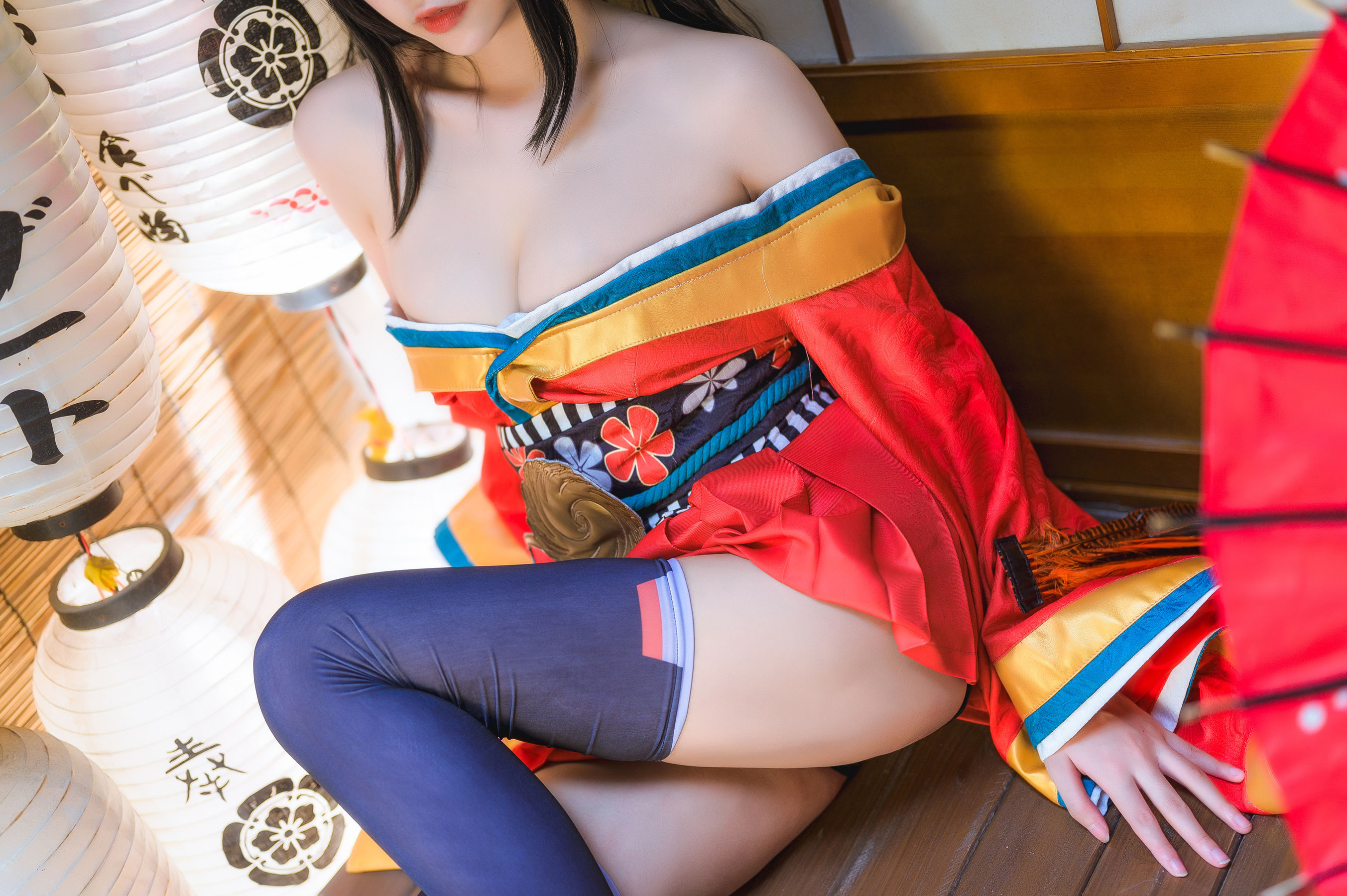 微博妹子Momoko葵葵 – 大凤之和服 Cosplay-第14张