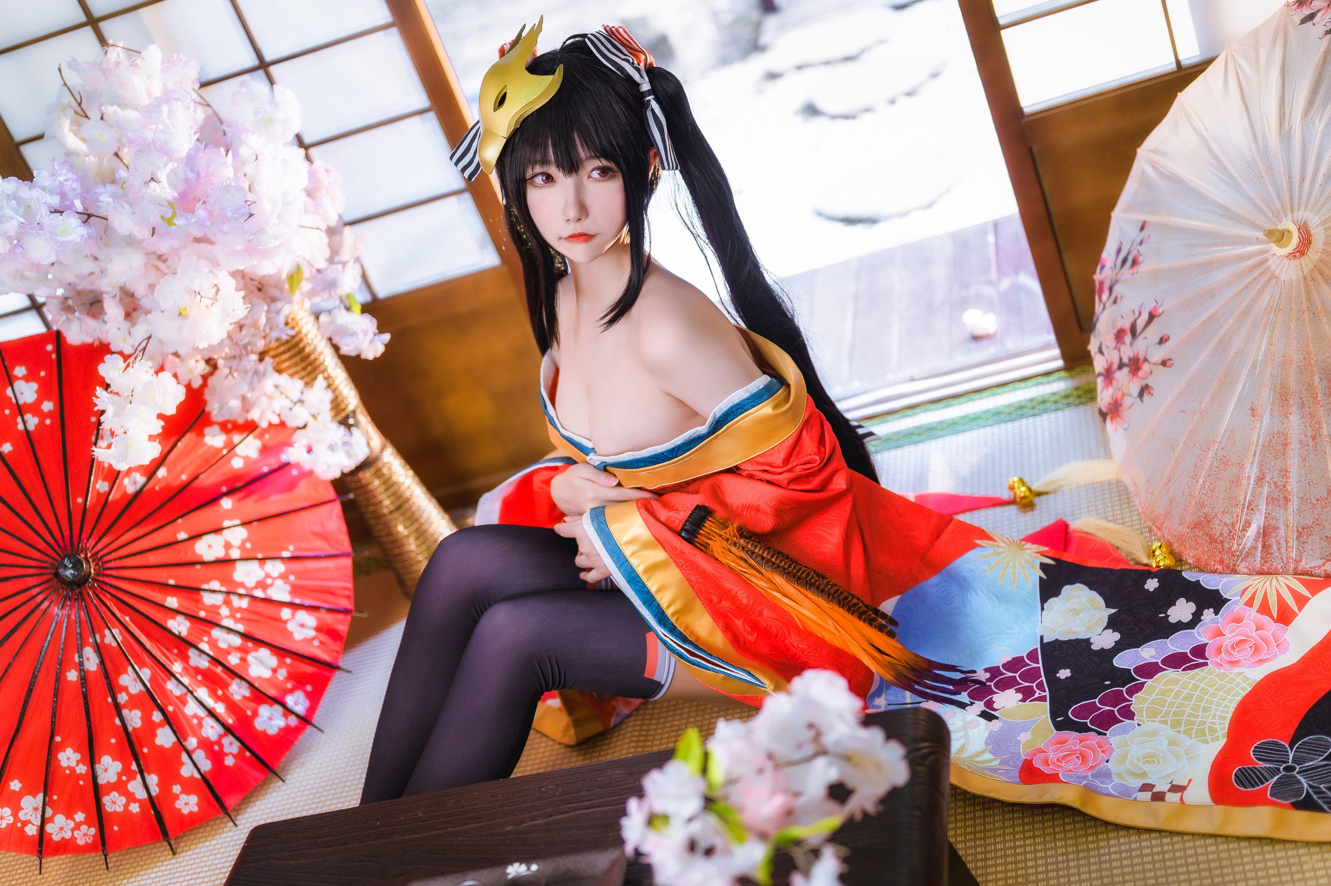 微博妹子Momoko葵葵 – 大凤之和服 Cosplay-第16张